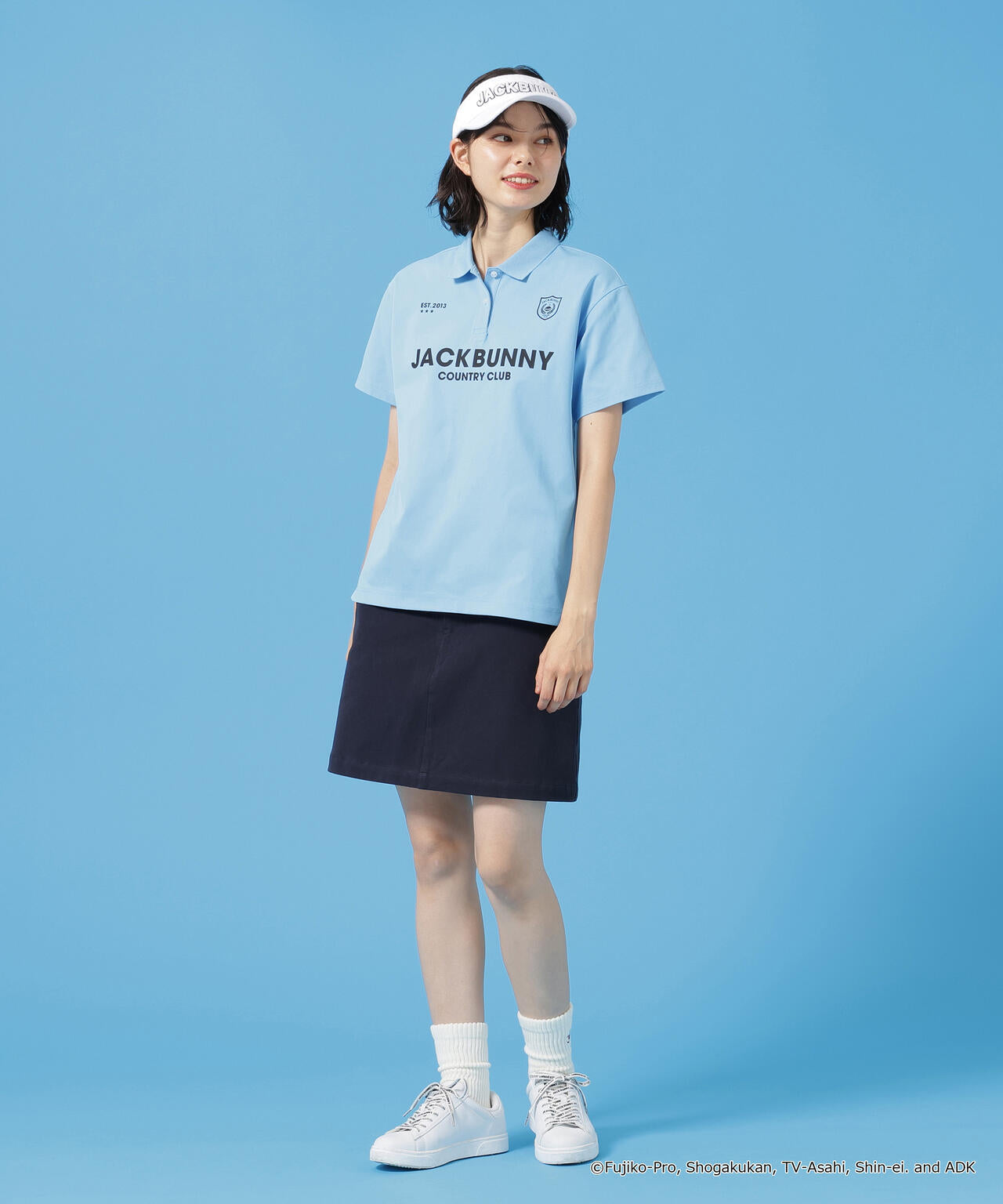 【ドラえもん】PEカノコ半袖ポロシャツ