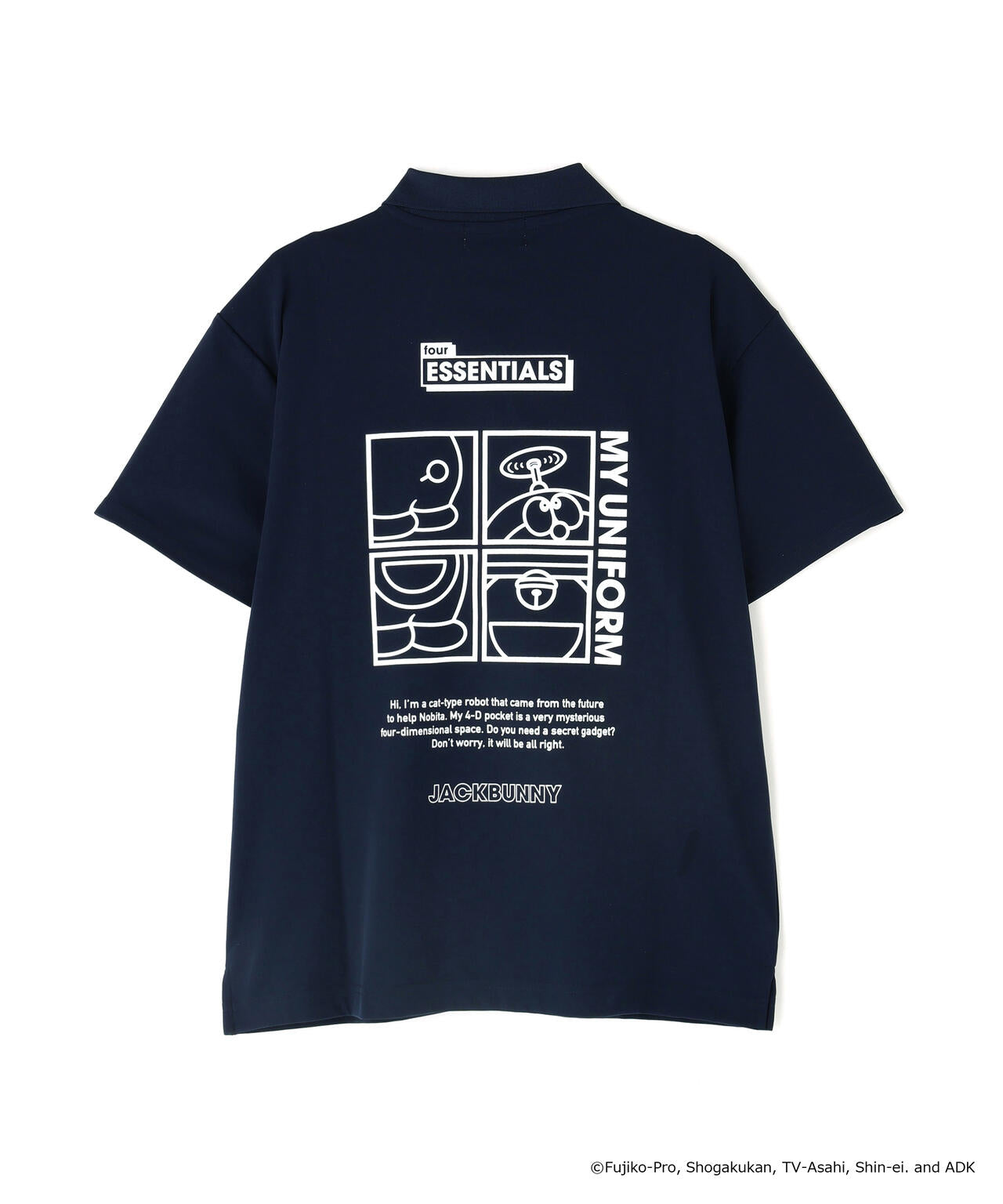 【ドラえもん】PEカノコ半袖ポロシャツ