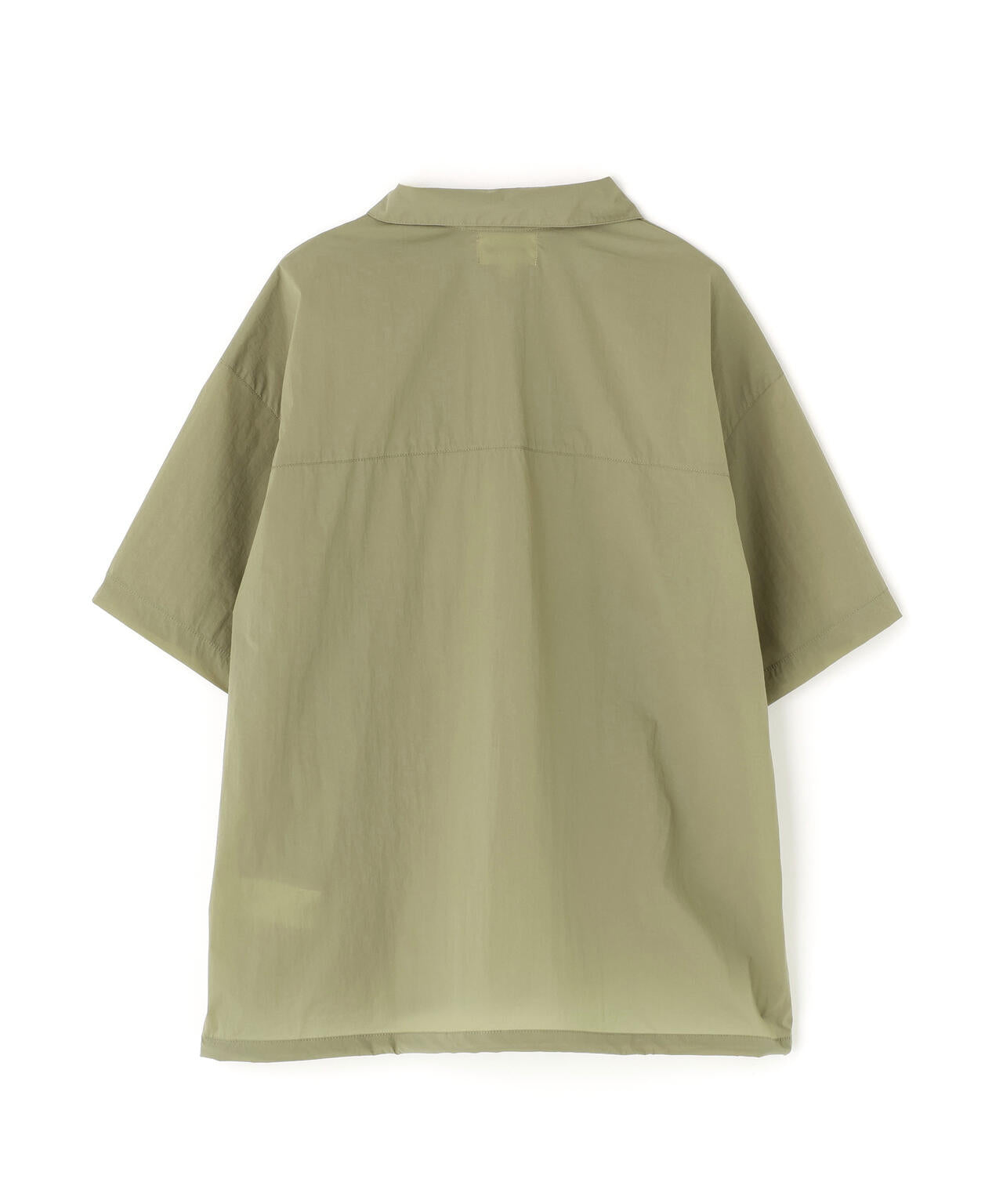 ナイロンタフタ半袖ポロシャツ