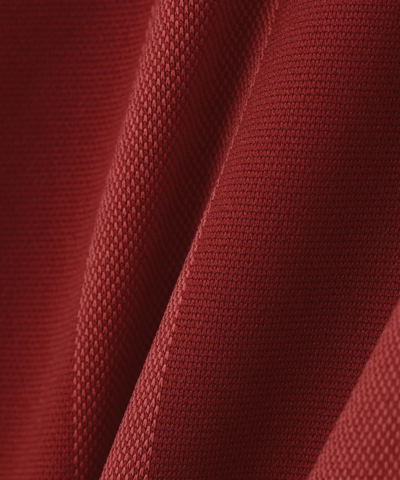 ストライプジャガード半袖ポロシャツ