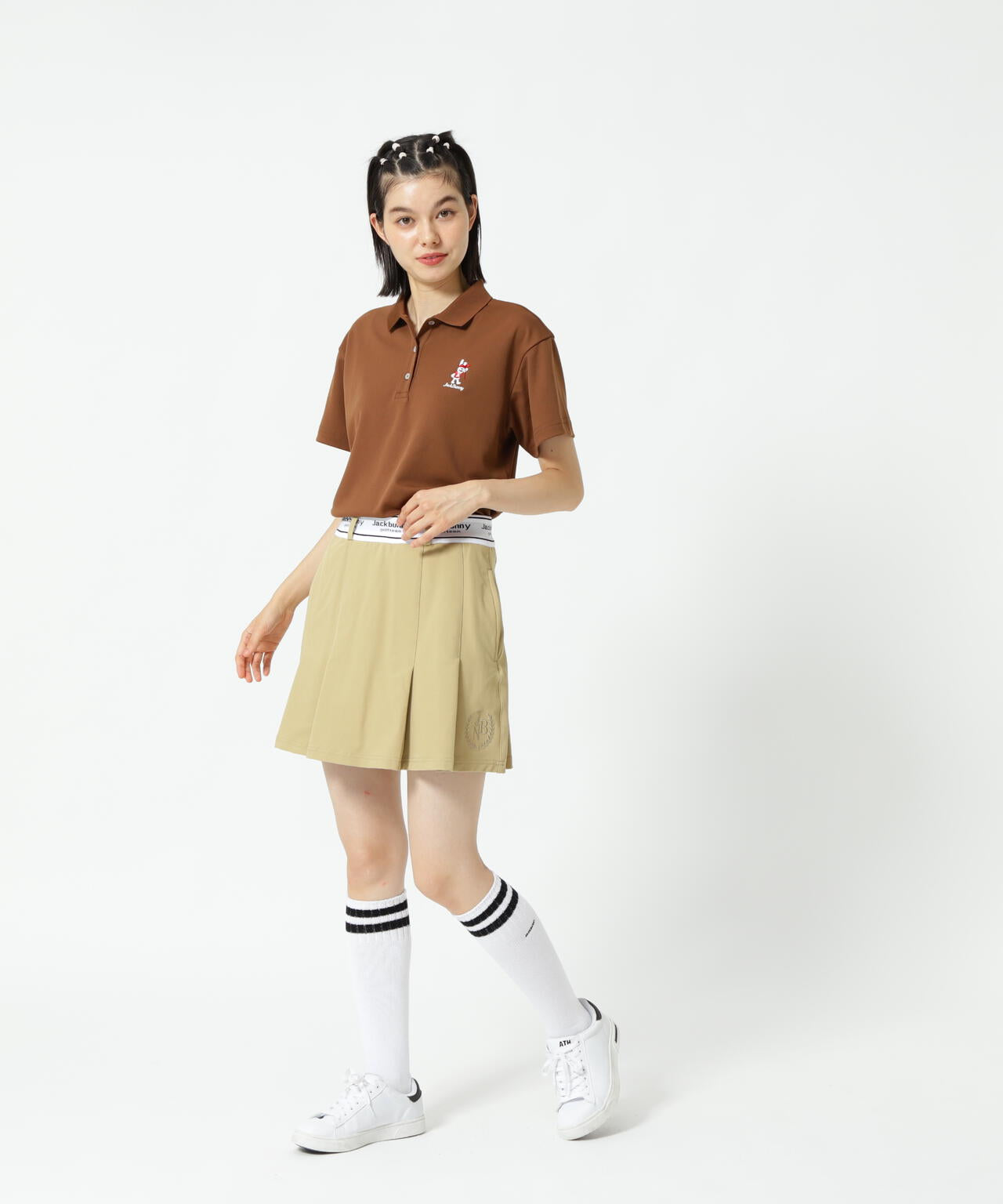 【直営店舗&公式オンライン限定】うさぎ刺繍PEポロシャツ