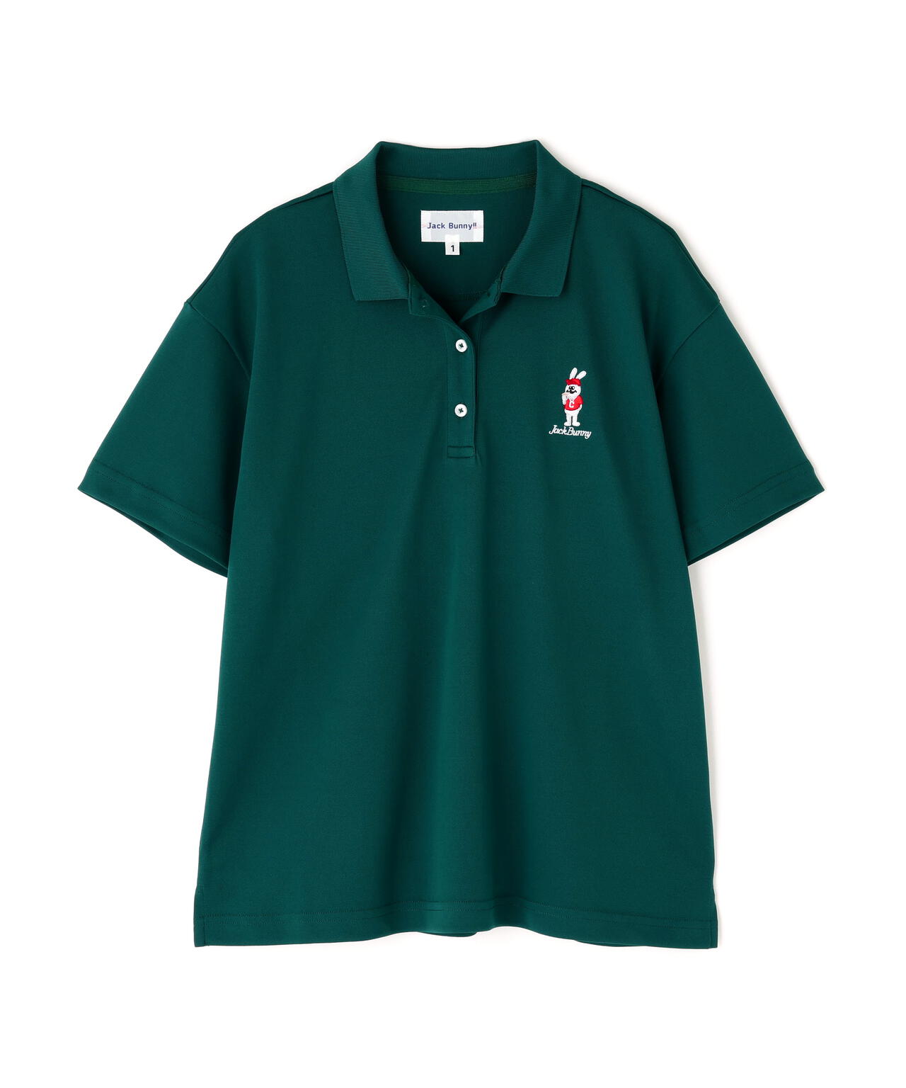 【直営店舗&公式オンライン限定】うさぎ刺繍PEポロシャツ