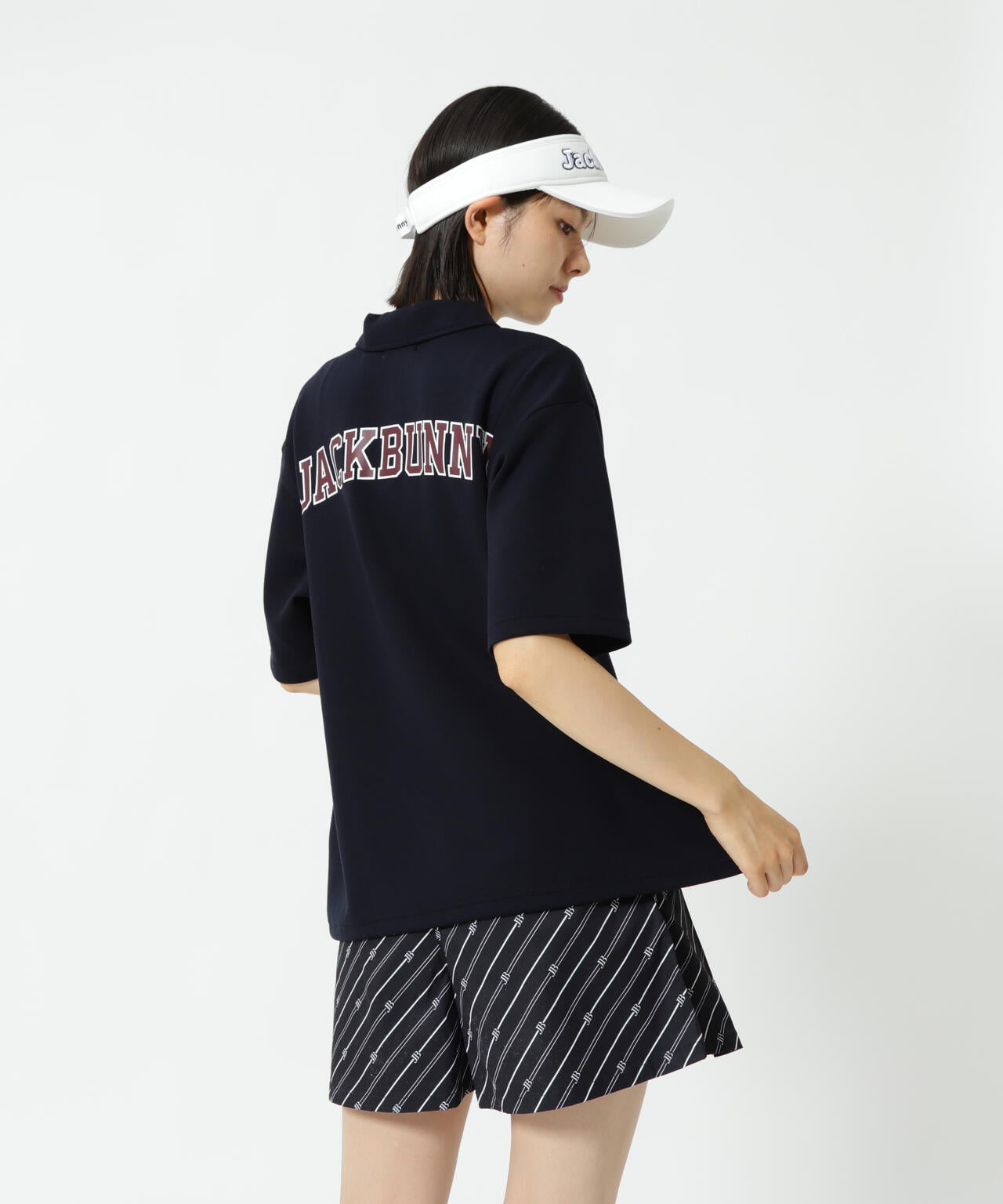 T/Rダンボール五分袖ポロシャツ