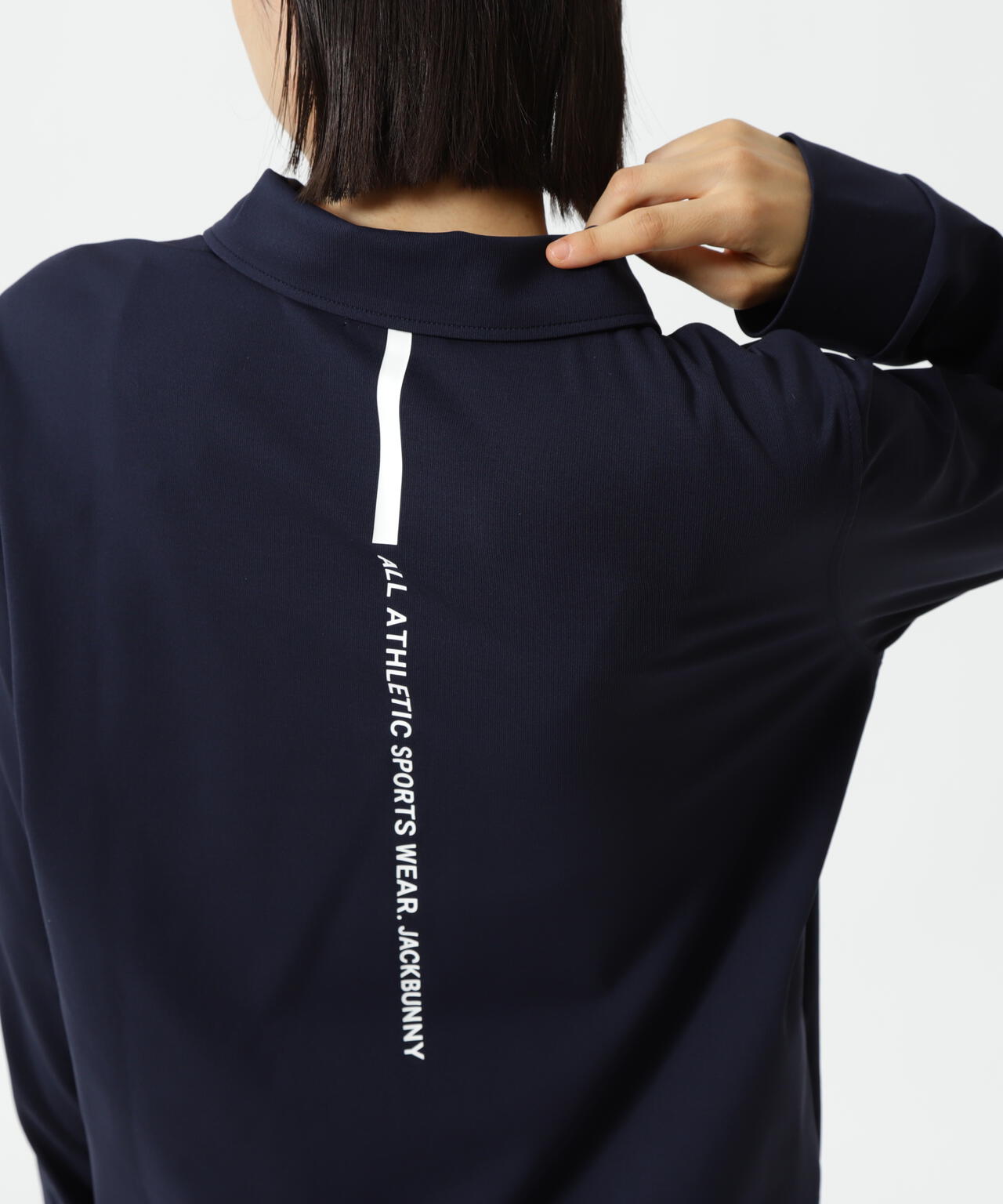 23Gスムース長袖ポロシャツ