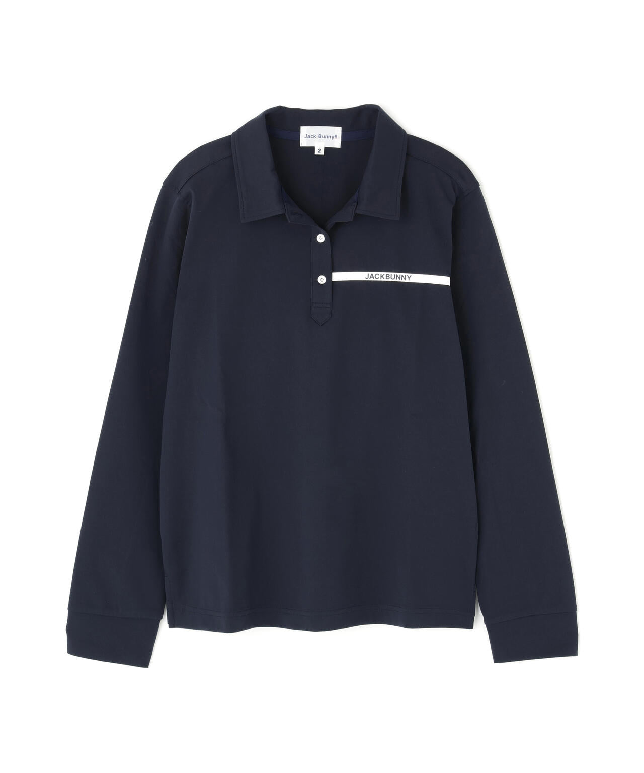 23Gスムース長袖ポロシャツ