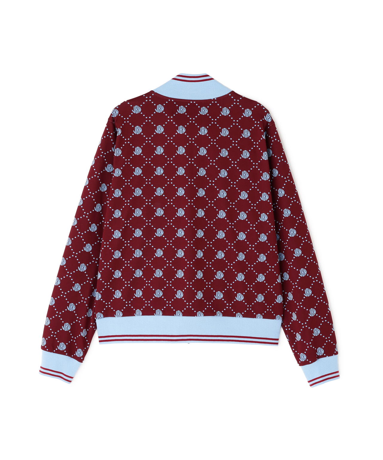 ロゴ モノグラムジャガードブルゾン