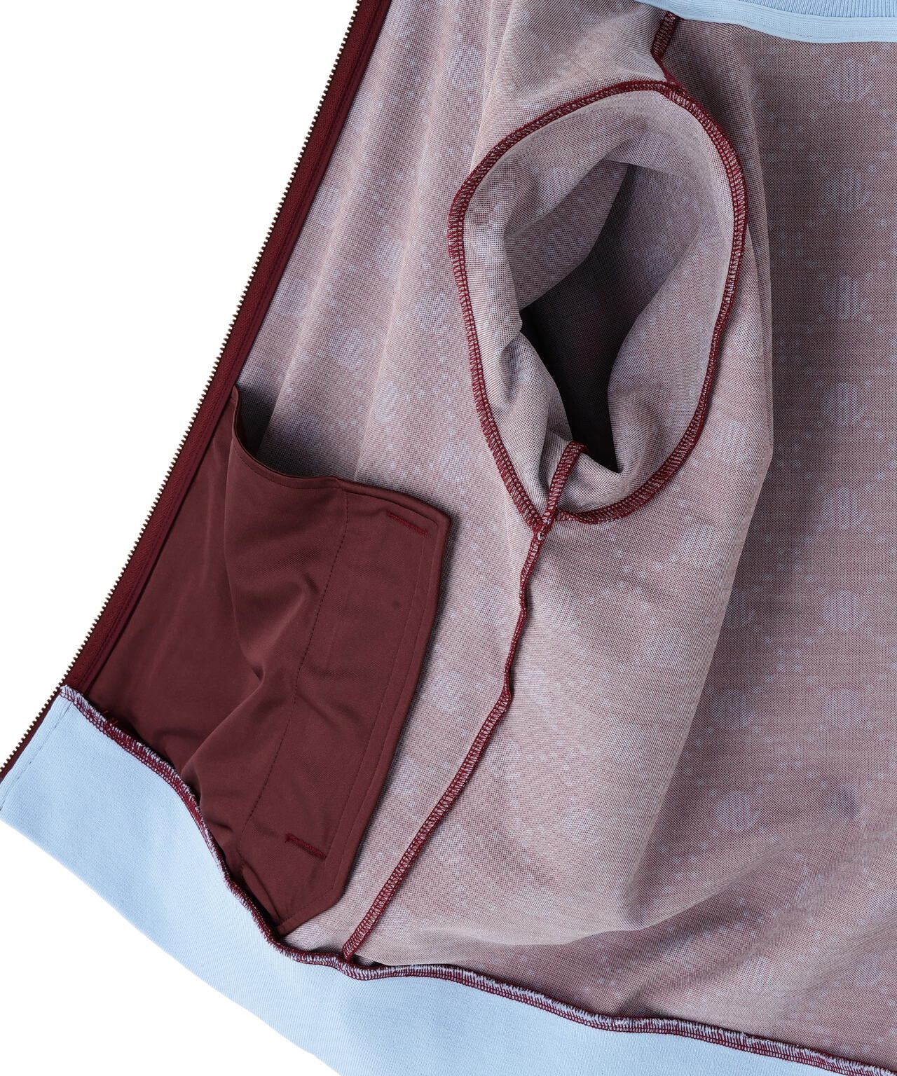 ロゴ モノグラムジャガードブルゾン