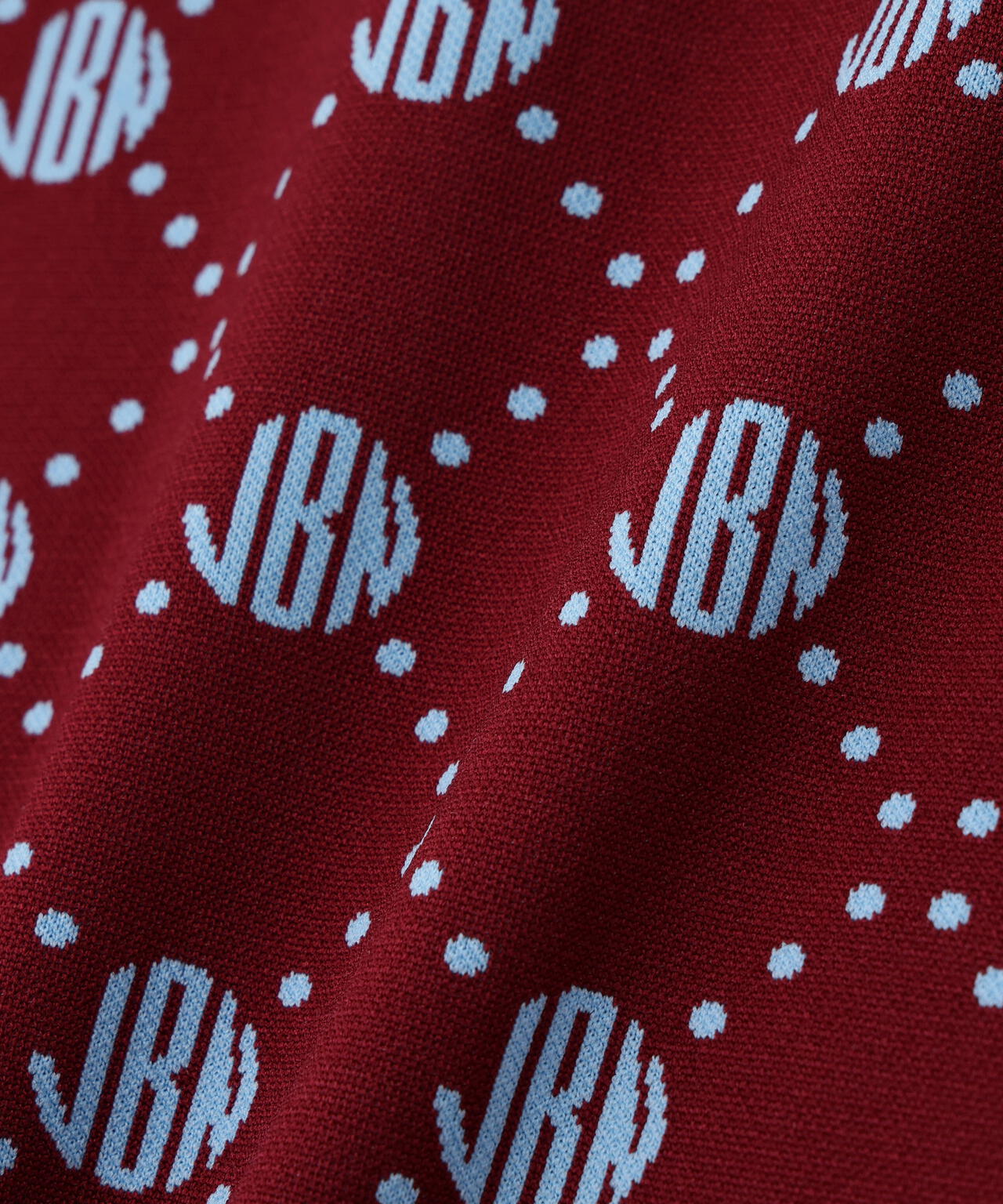 ロゴ モノグラムジャガードブルゾン