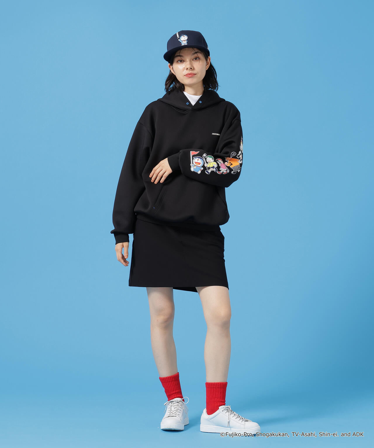 【ドラえもん】【公式オンライン限定】集合アートフーディプルオーバー