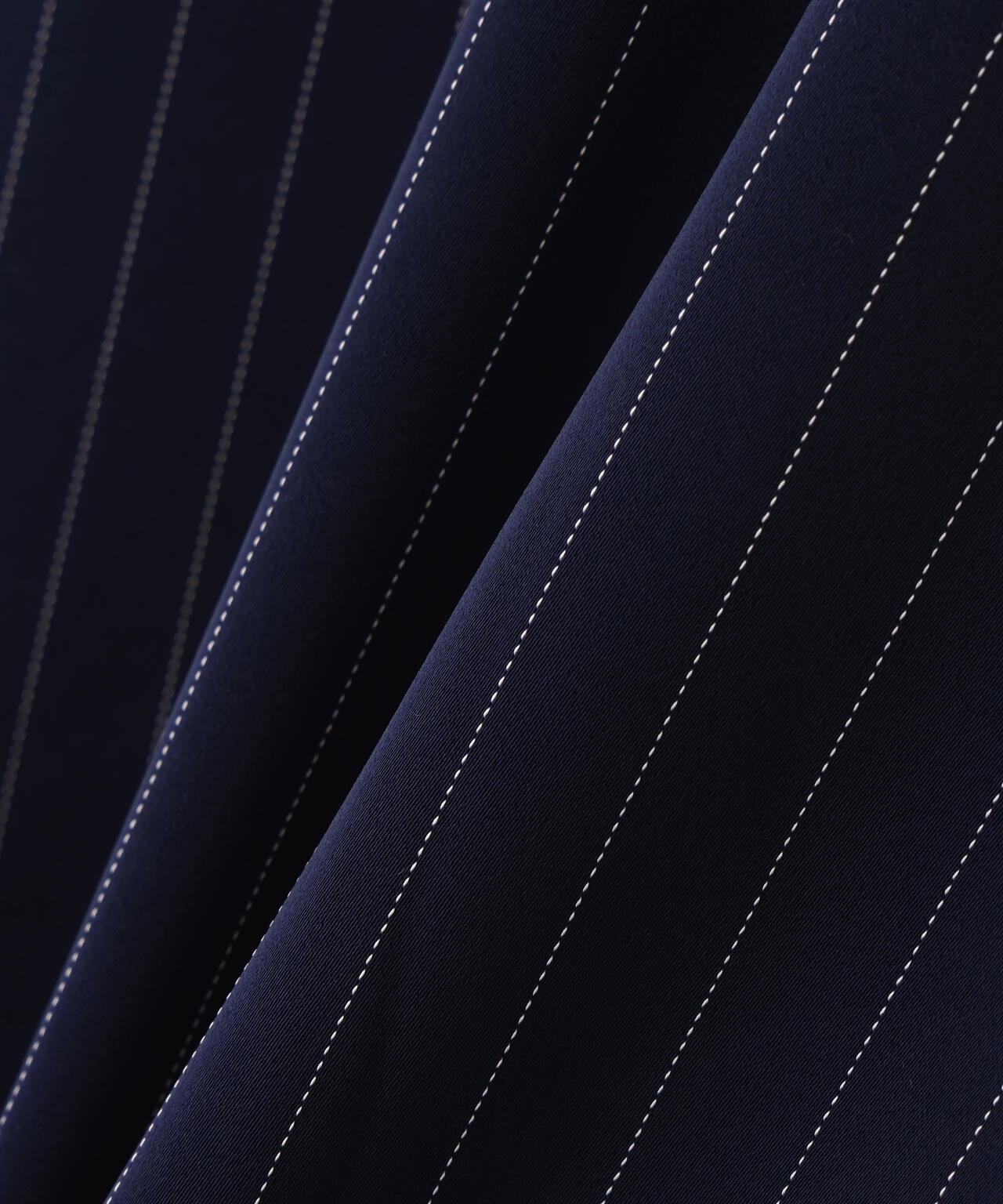 先染めストライプパーカー