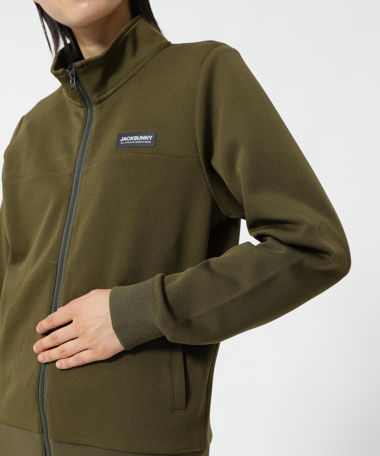 【直営店舗&公式オンライン限定】PE裏ブリスター フルジップスタンドブルゾン