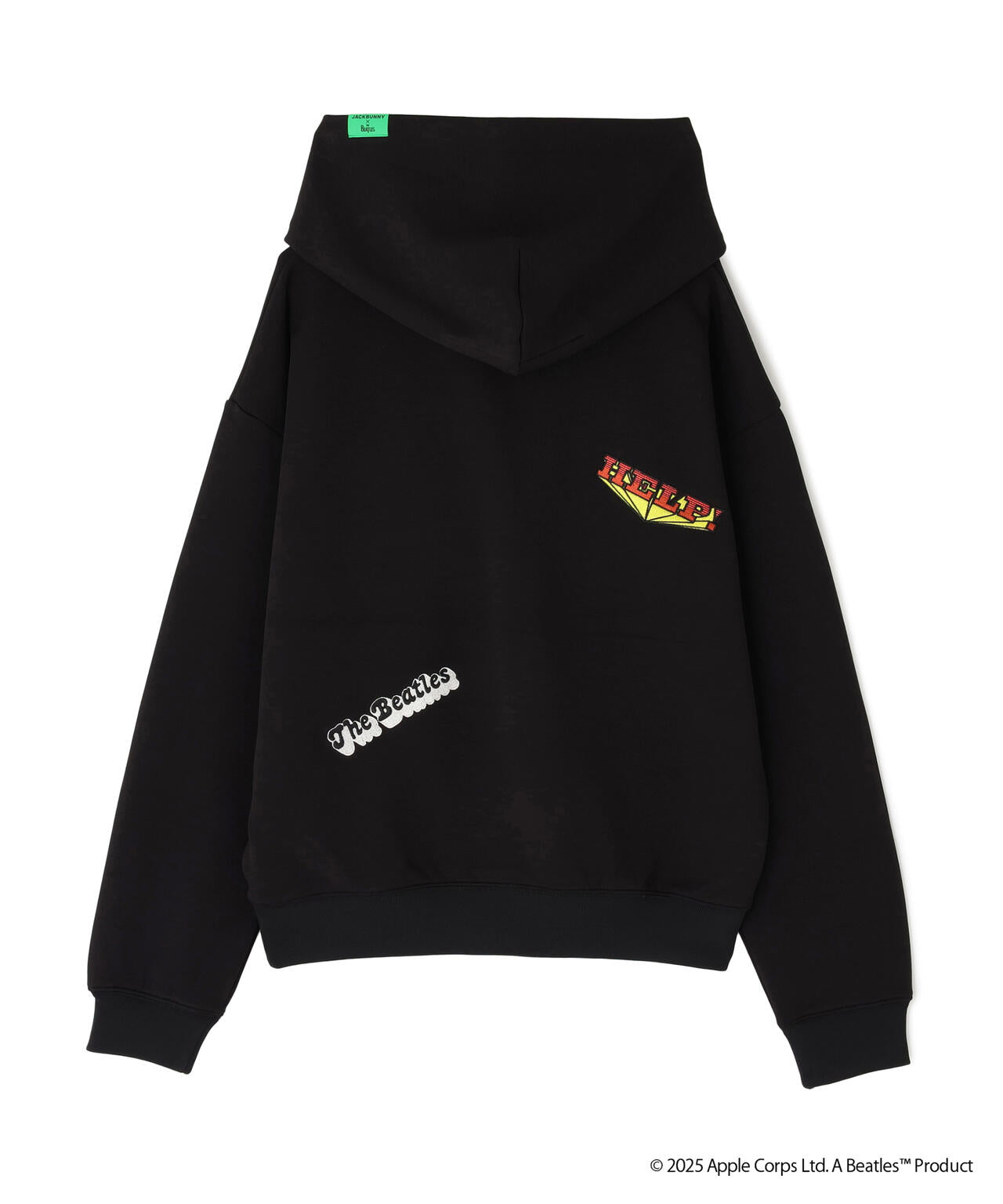 【The BEATLES ×Jack Bunny!!】T/Cダンボール長袖プルオーバーフーディ