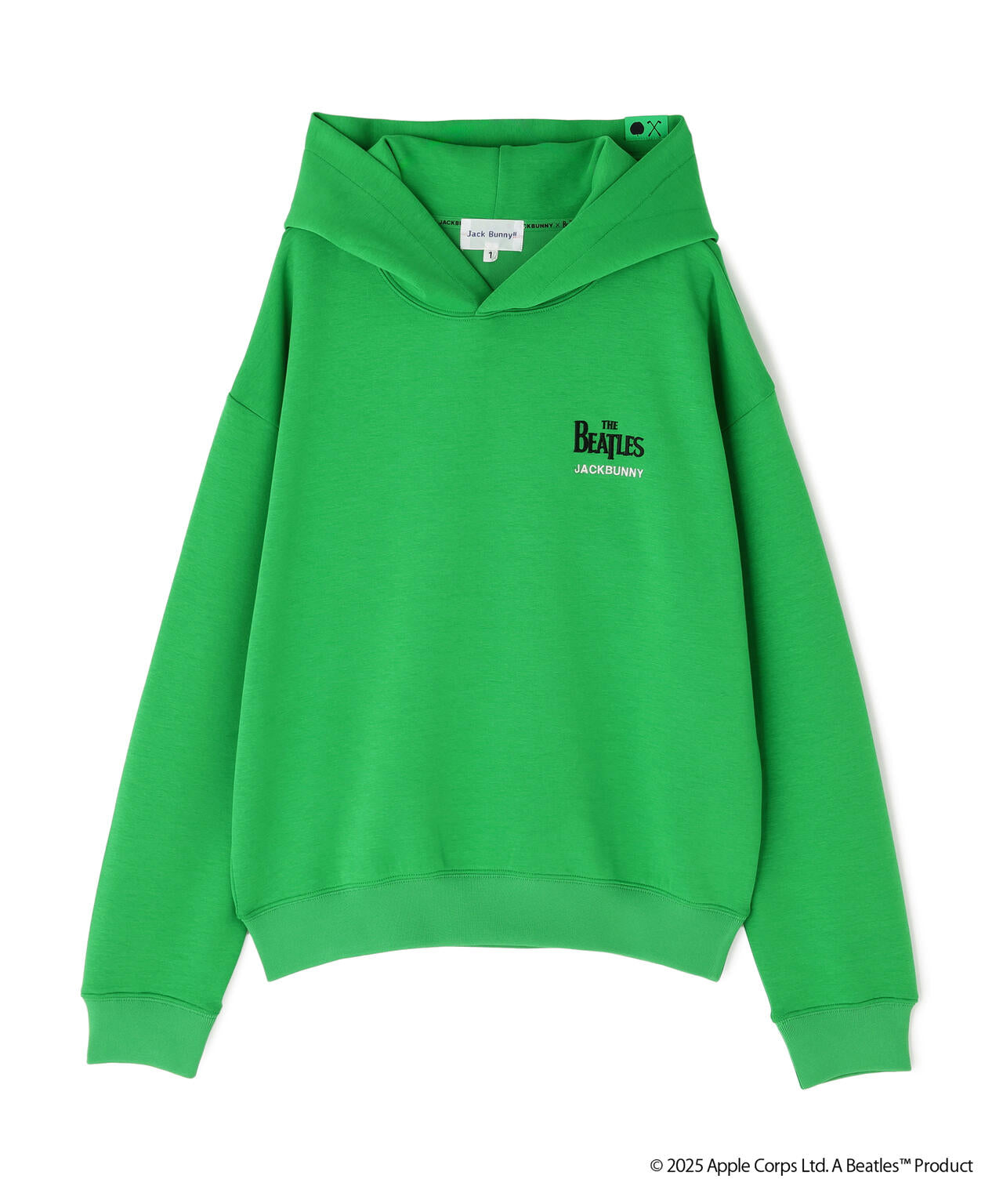 【The BEATLES ×Jack Bunny!!】T/Cダンボール長袖プルオーバーフーディ