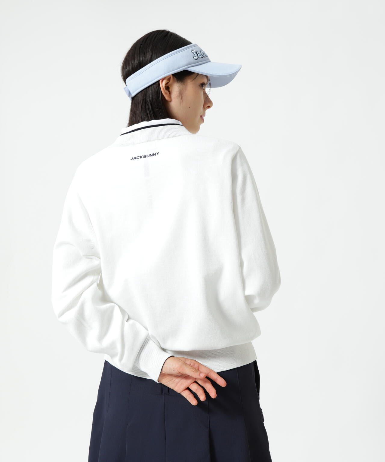 16Gクルーネックニットプルオーバー