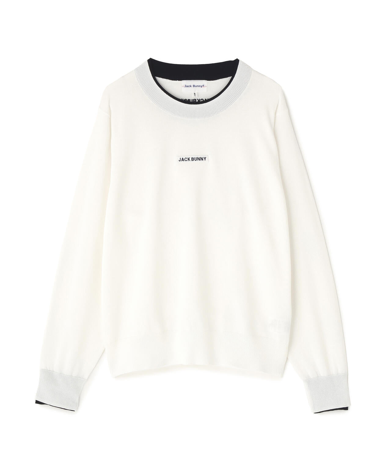 16Gクルーネックニットプルオーバー