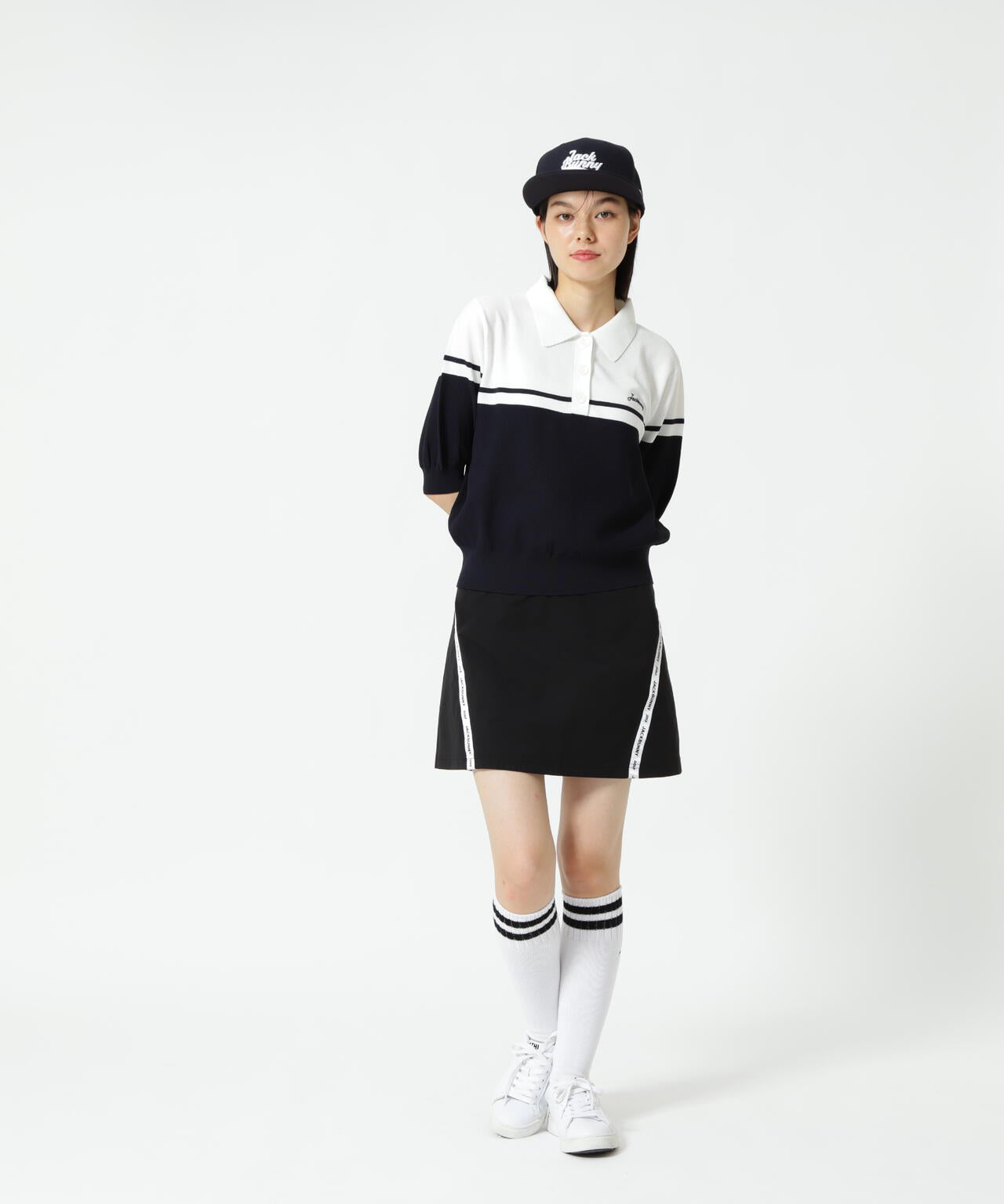 PE半袖ニットポロシャツ