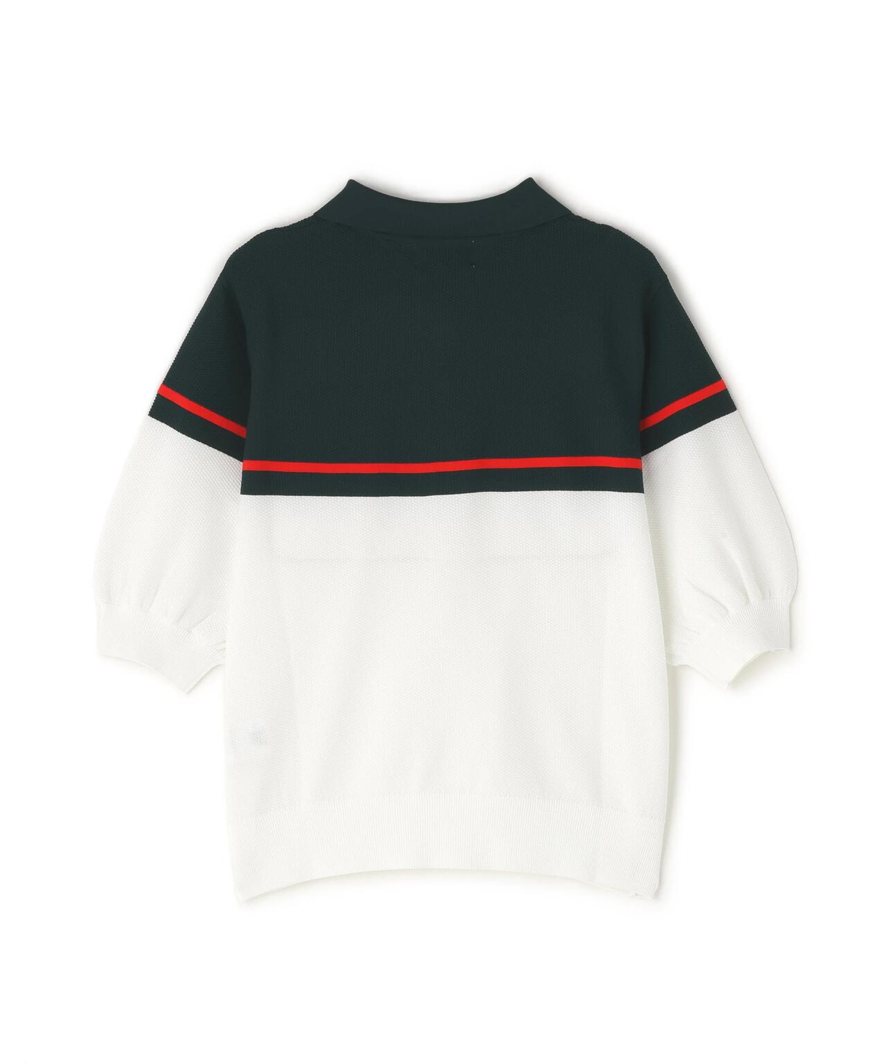 PE半袖ニットポロシャツ