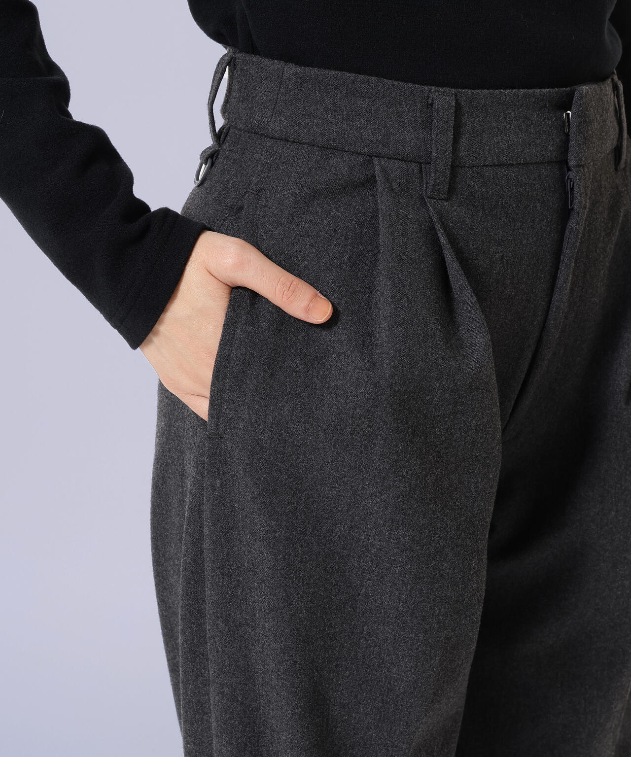 【jbplse】タックロングパンツ