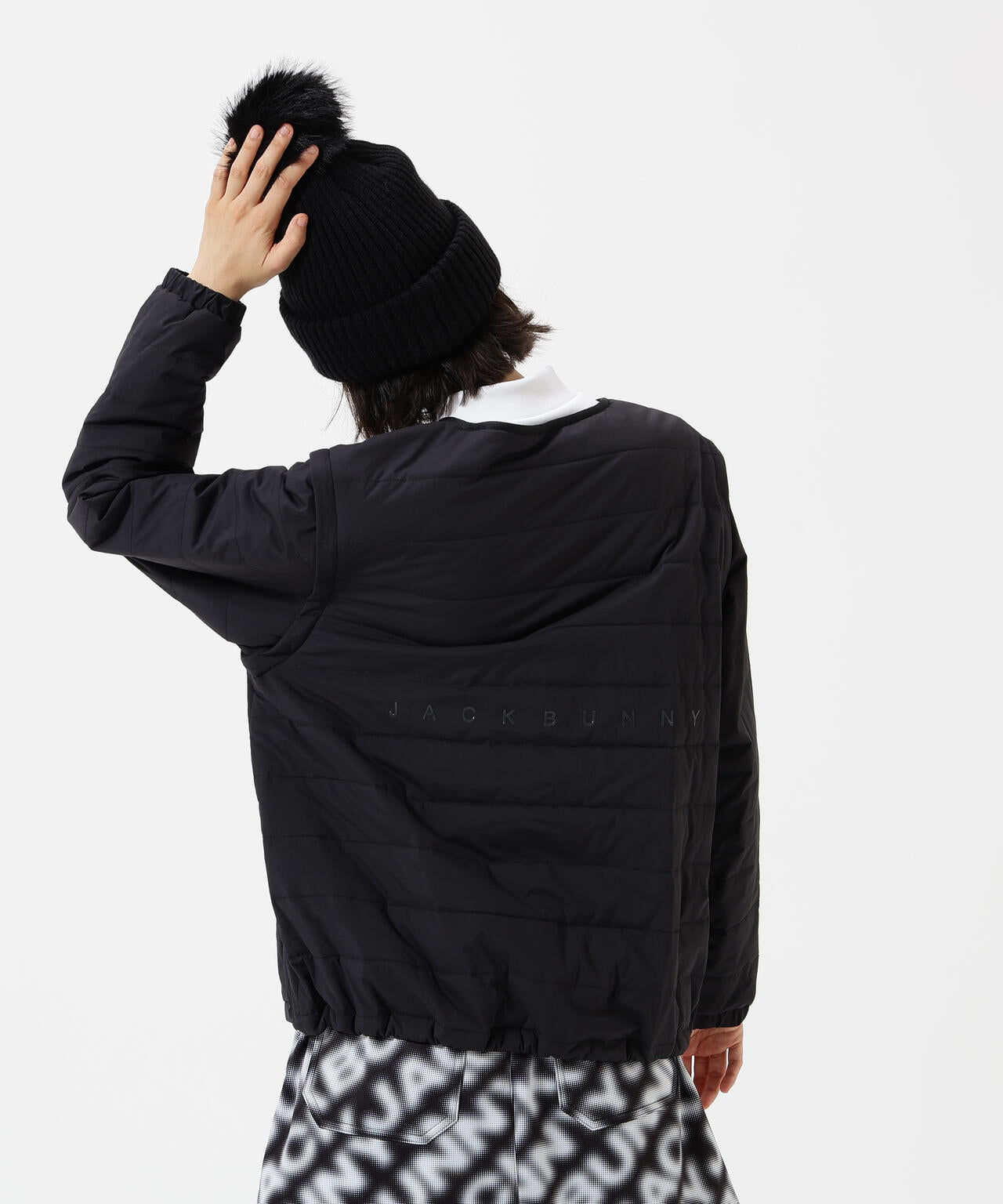 ストレッチタフタ中綿スニードジャック