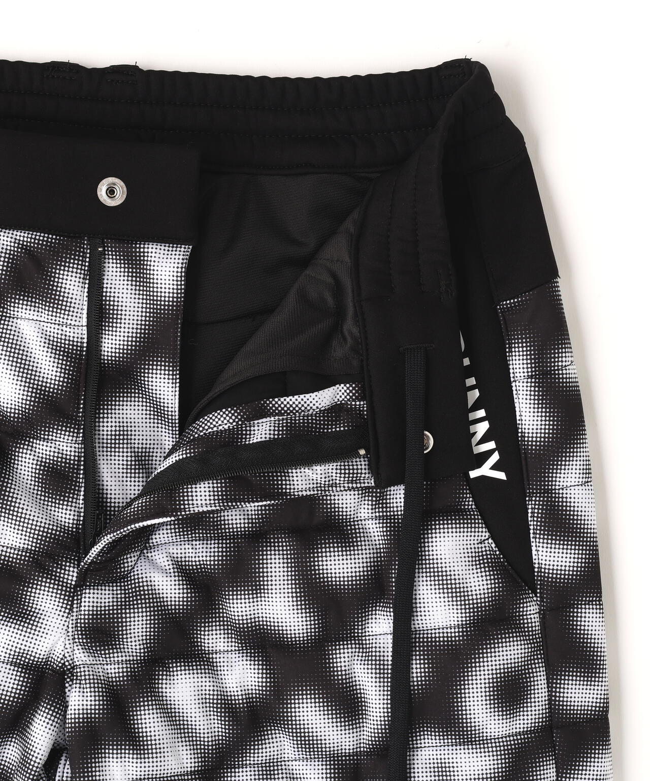 PEスムースラミネート中綿ロングパンツ