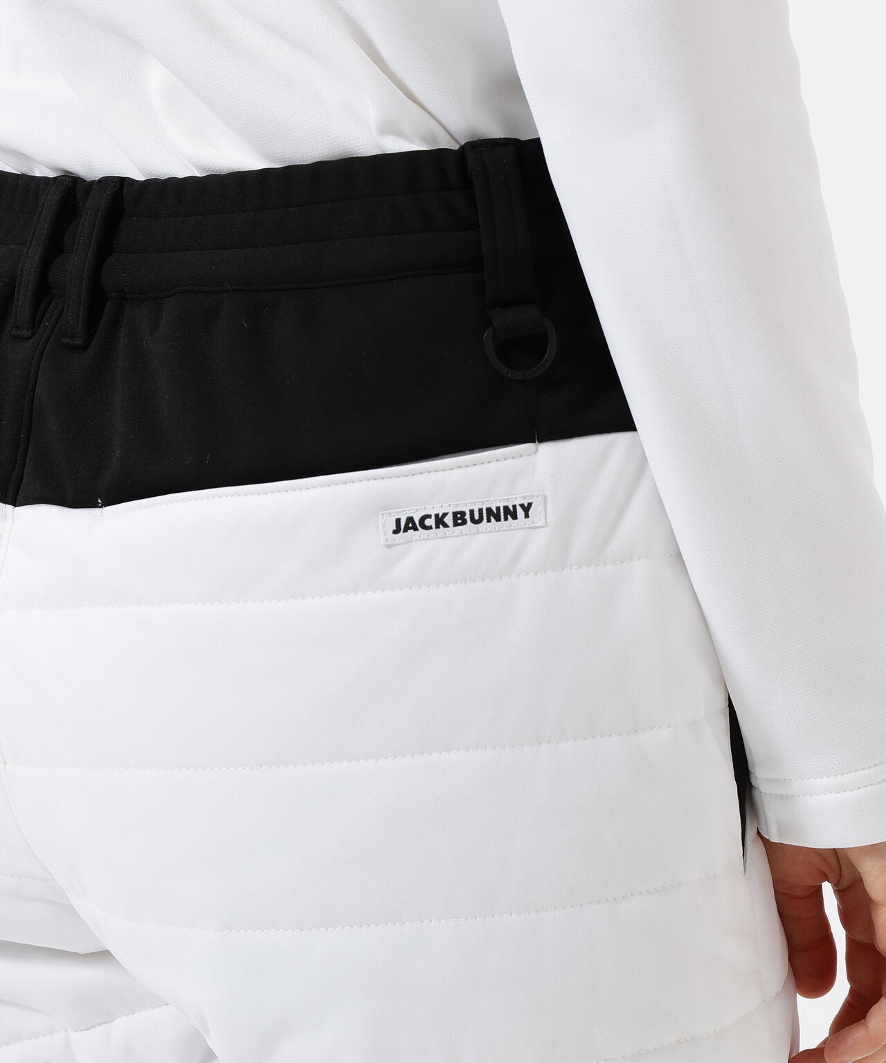 PEスムースラミネート中綿ロングパンツ