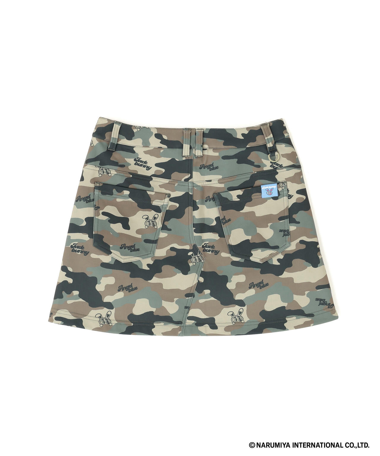 【一部店舗&公式オンライン限定】エンジェルブルーコラボカモフラ柄スカート
