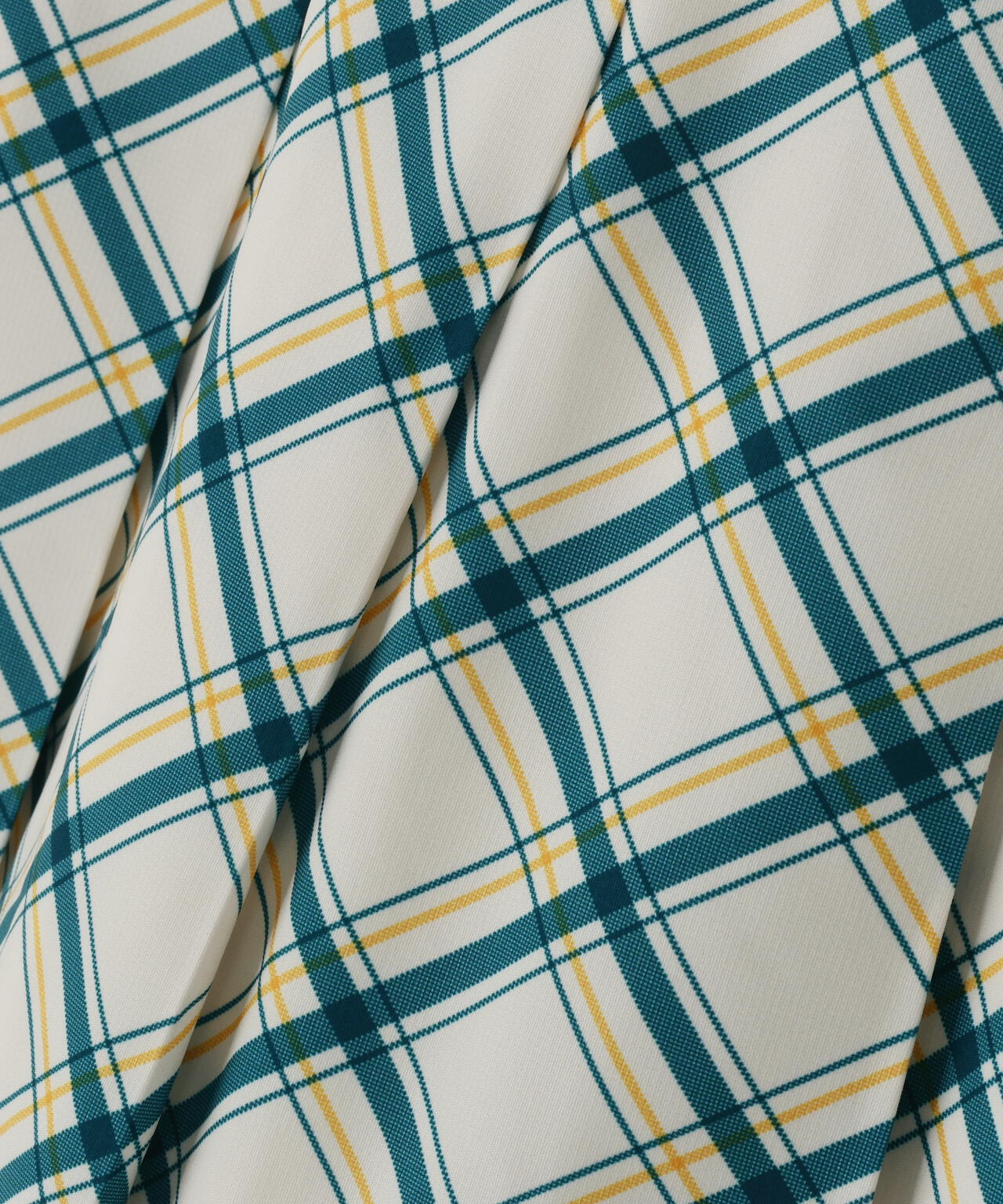 バイアスチェック吸水速乾プリーツスカート