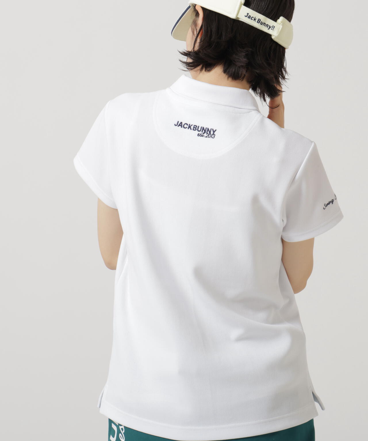 軽量ピンカリストレッチ半袖ポロシャツ