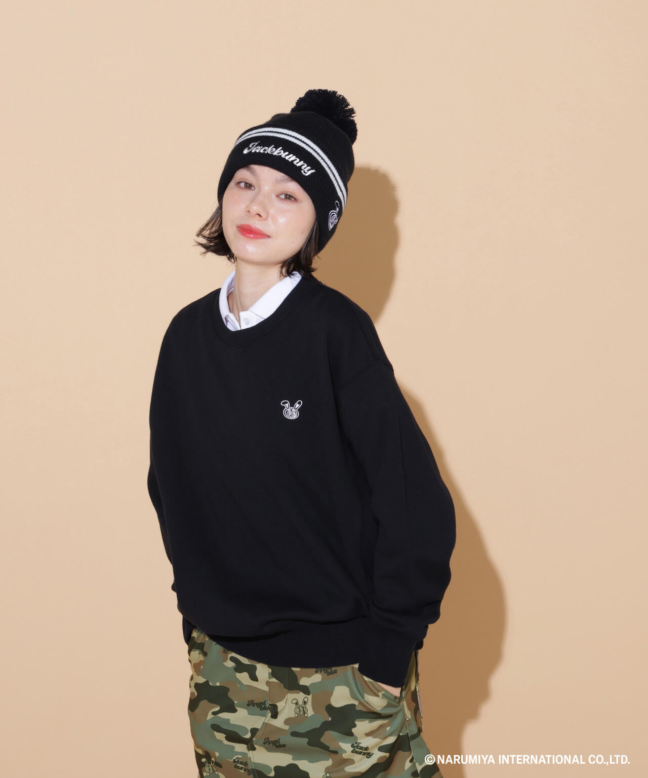 【一部店舗&公式オンライン限定】エンジェルブルーコラボ裏毛スウェットクルーネックプルオーバー