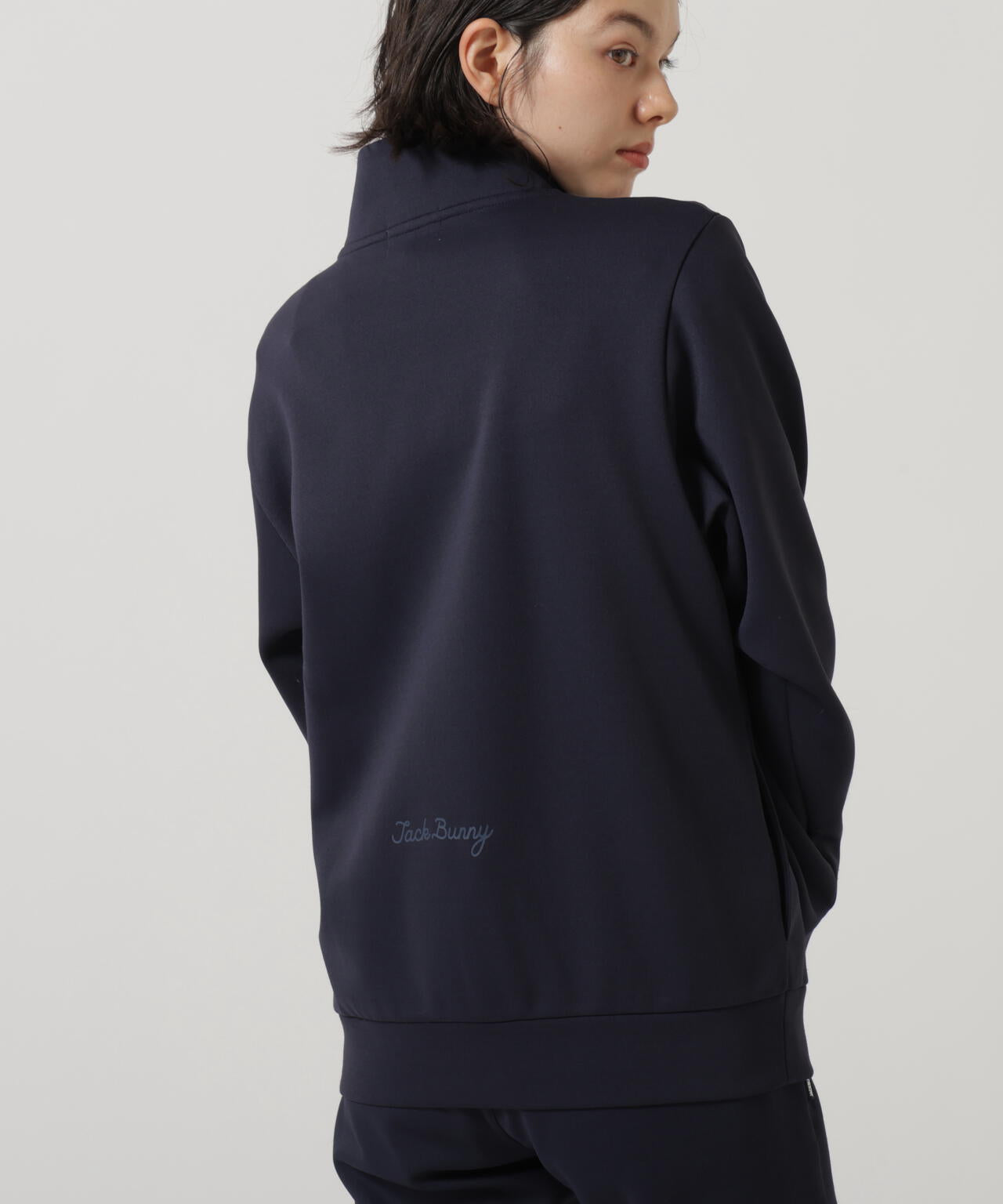 PEダンボールジップアップブルゾン