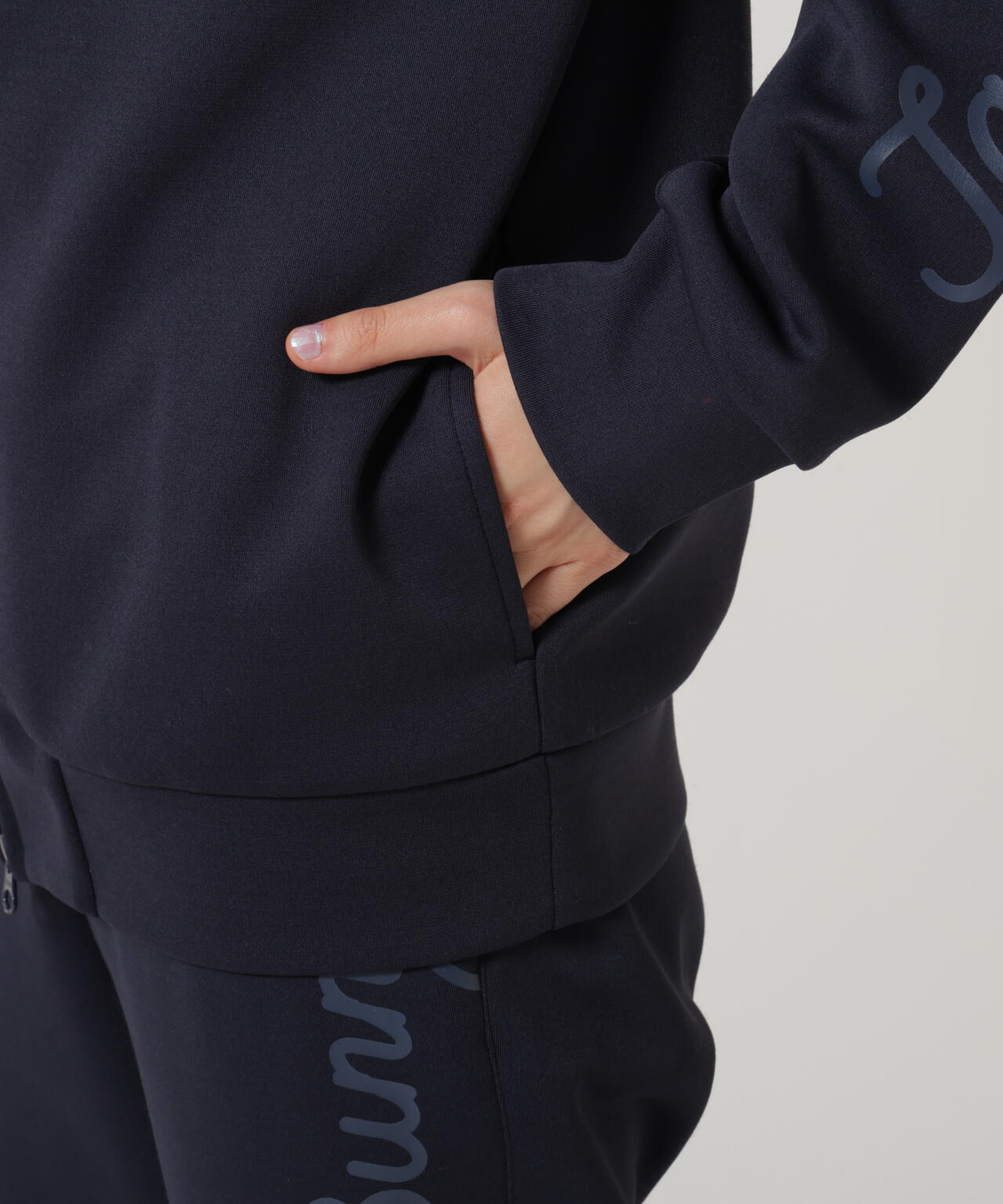 PEダンボールジップアップブルゾン