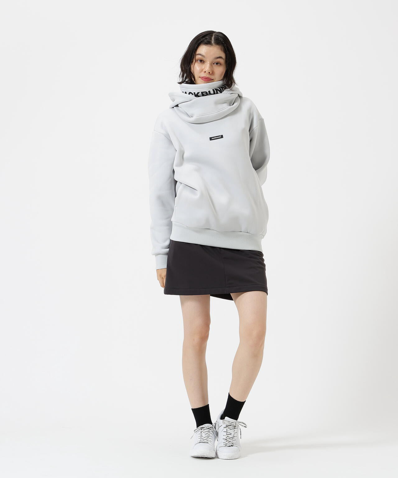 【JBMINT】KARUISHI バラクラバ一体型フーディプルオーバー