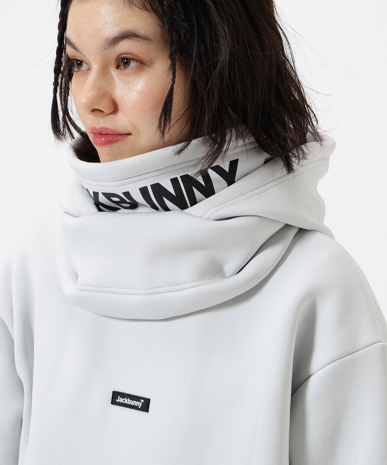 【JBMINT】KARUISHI バラクラバ一体型フーディプルオーバー