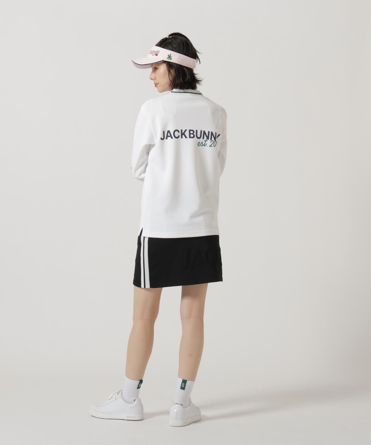 Octaダブルカノコ長袖モックネック