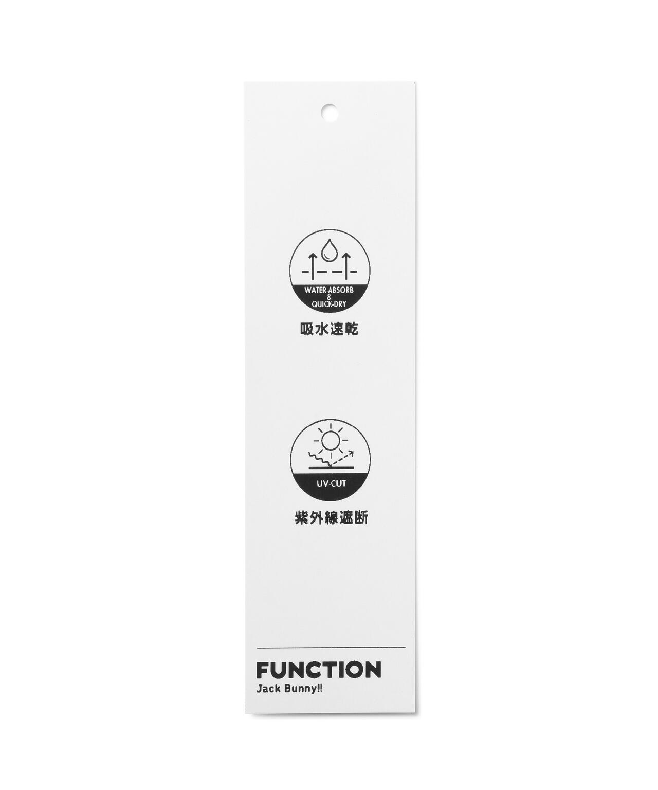 ロゴジャガード半袖モックネックカットソー