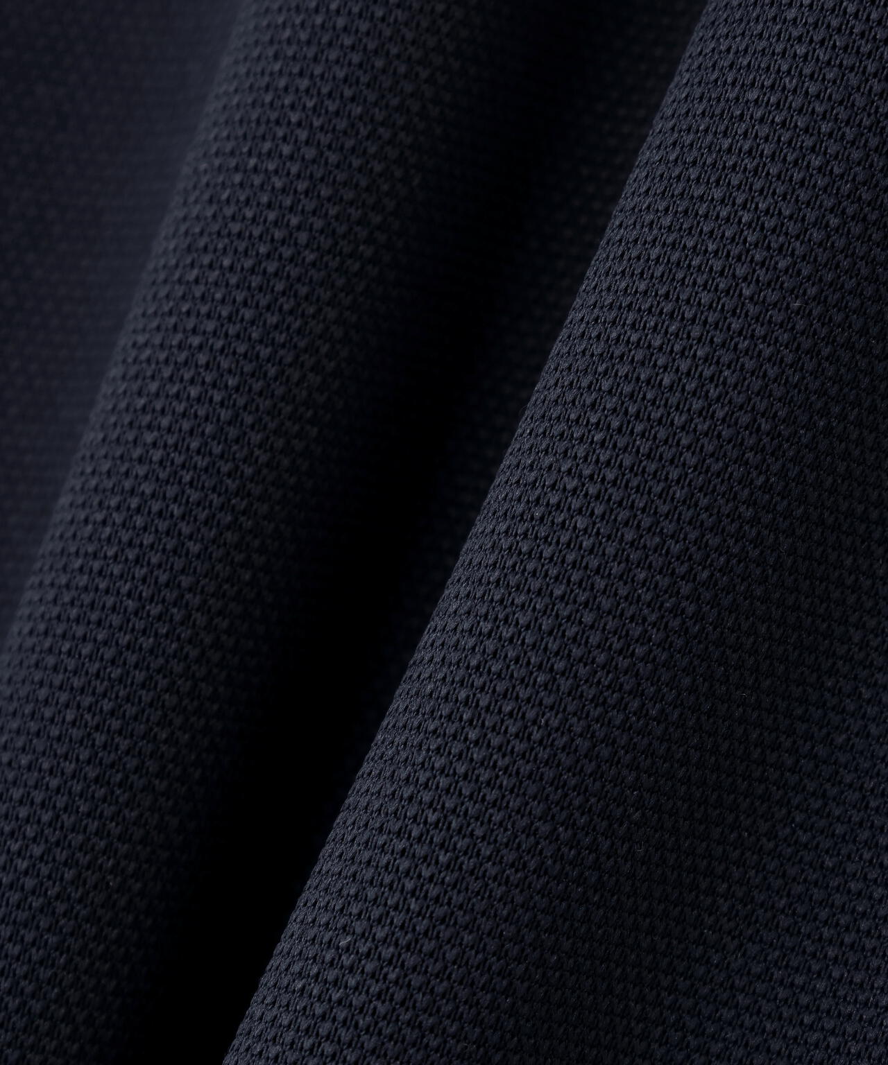 ロゴジャガード半袖モックネックカットソー