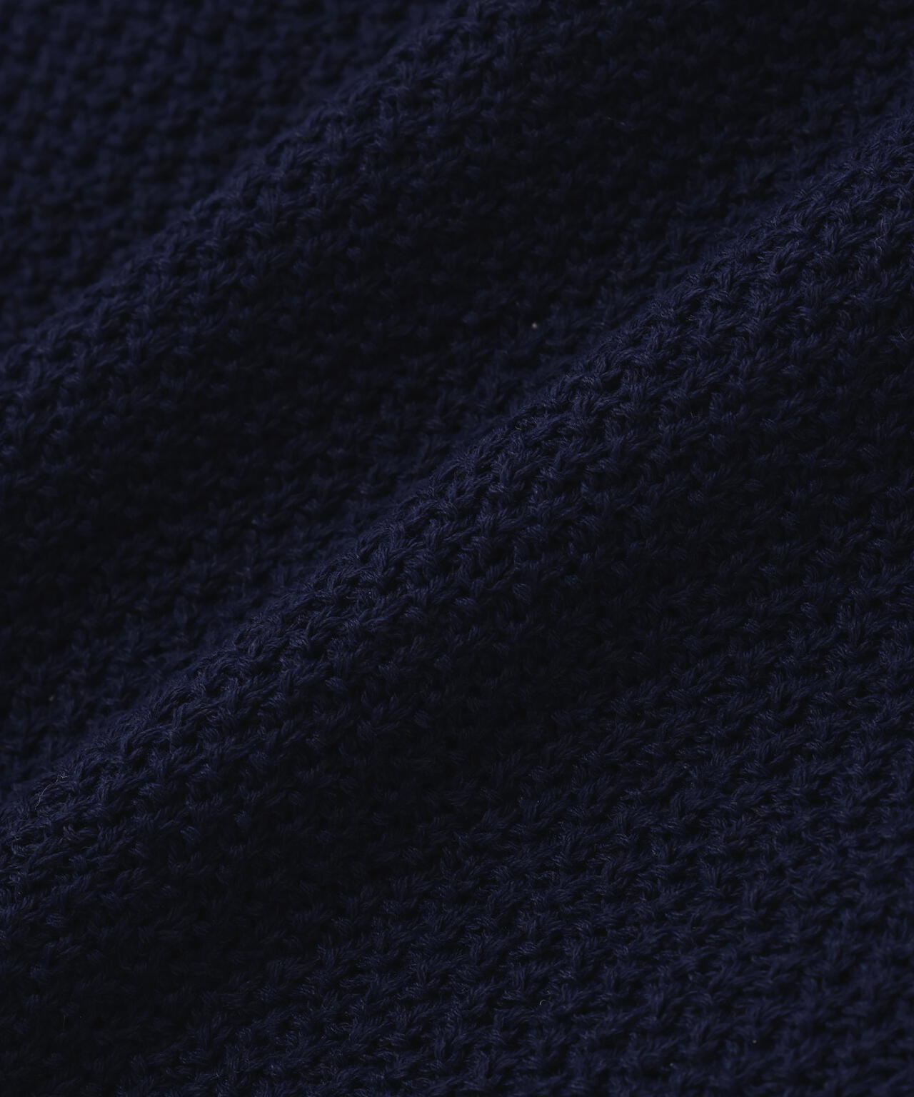 カノコ編みPEVネックニットベストプルオーバー