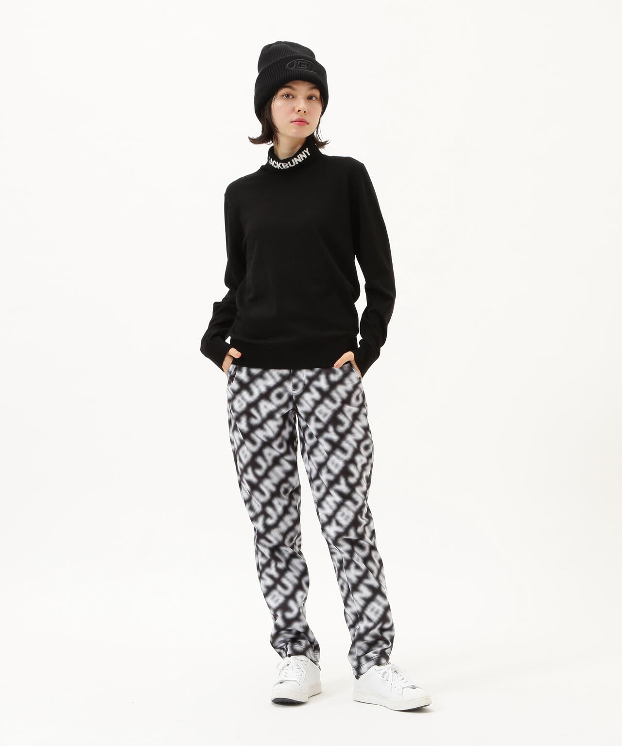 【直営店舗&公式オンライン限定】カシミヤタッチタートルネックニットプルオーバー