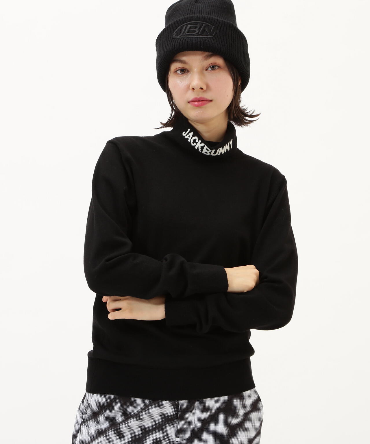 【直営店舗&公式オンライン限定】カシミヤタッチタートルネックニットプルオーバー