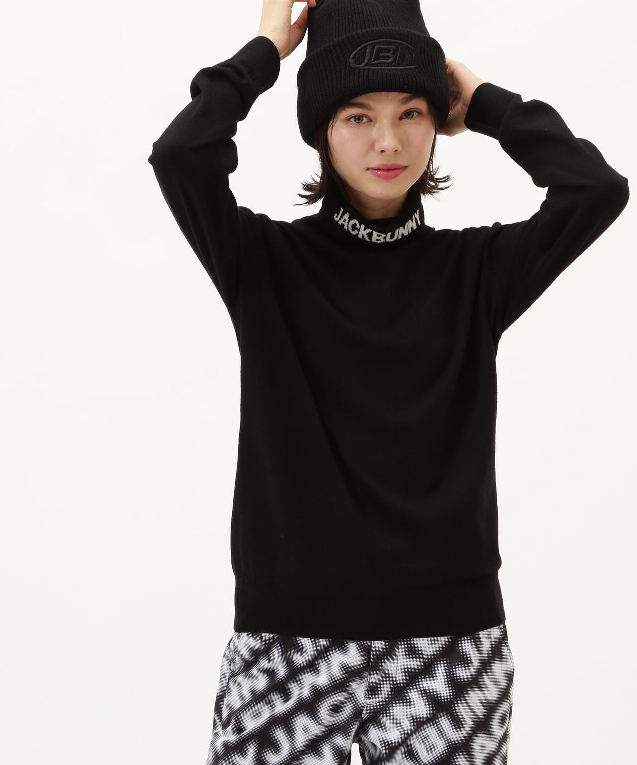 【直営店舗&公式オンライン限定】カシミヤタッチタートルネックニットプルオーバー