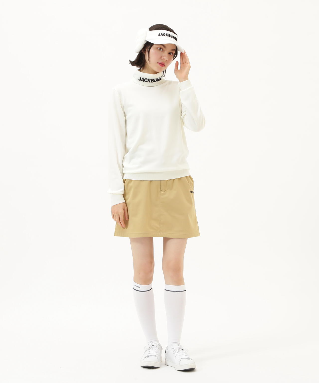 【直営店舗&公式オンライン限定】カシミヤタッチタートルネックニットプルオーバー