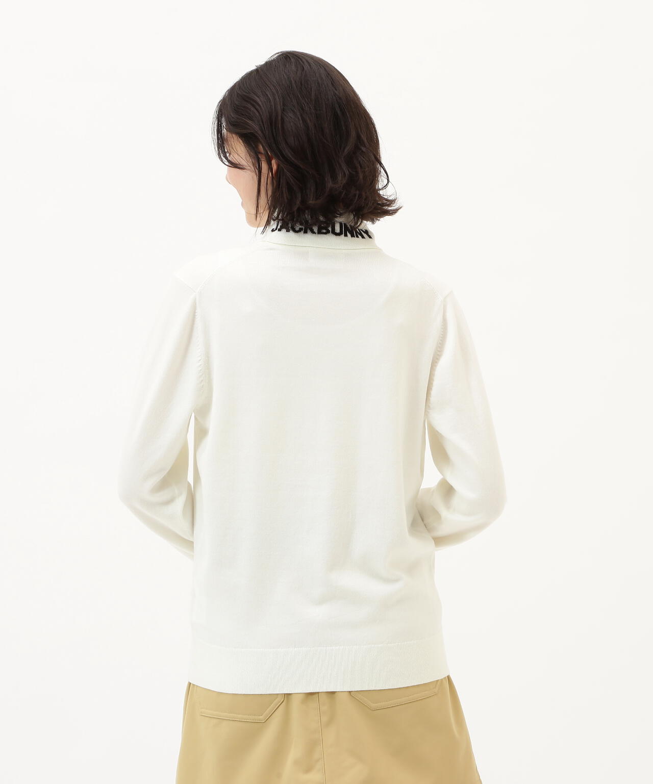 【直営店舗&公式オンライン限定】カシミヤタッチタートルネックニットプルオーバー