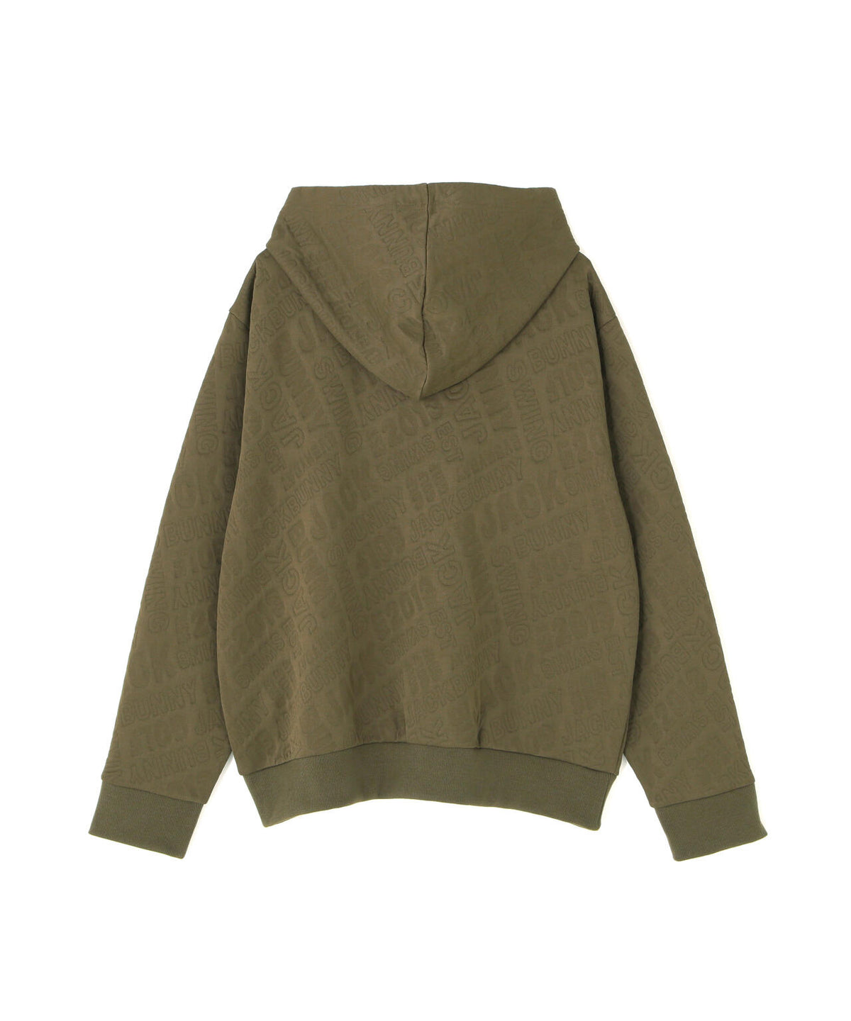 ロゴキルトジャージモックネックパーカー (WOMENS)