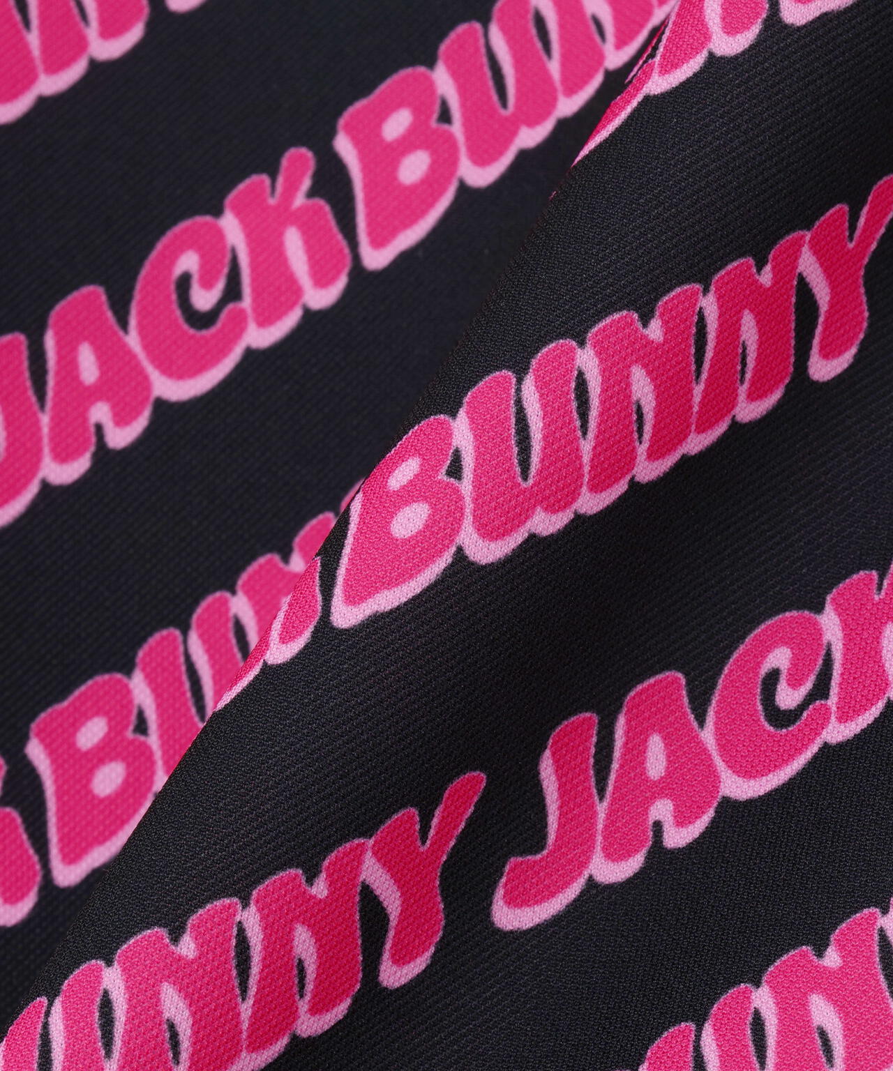 【ルナ&サニー】ロゴ総柄シングルカノコ ノースモックネック