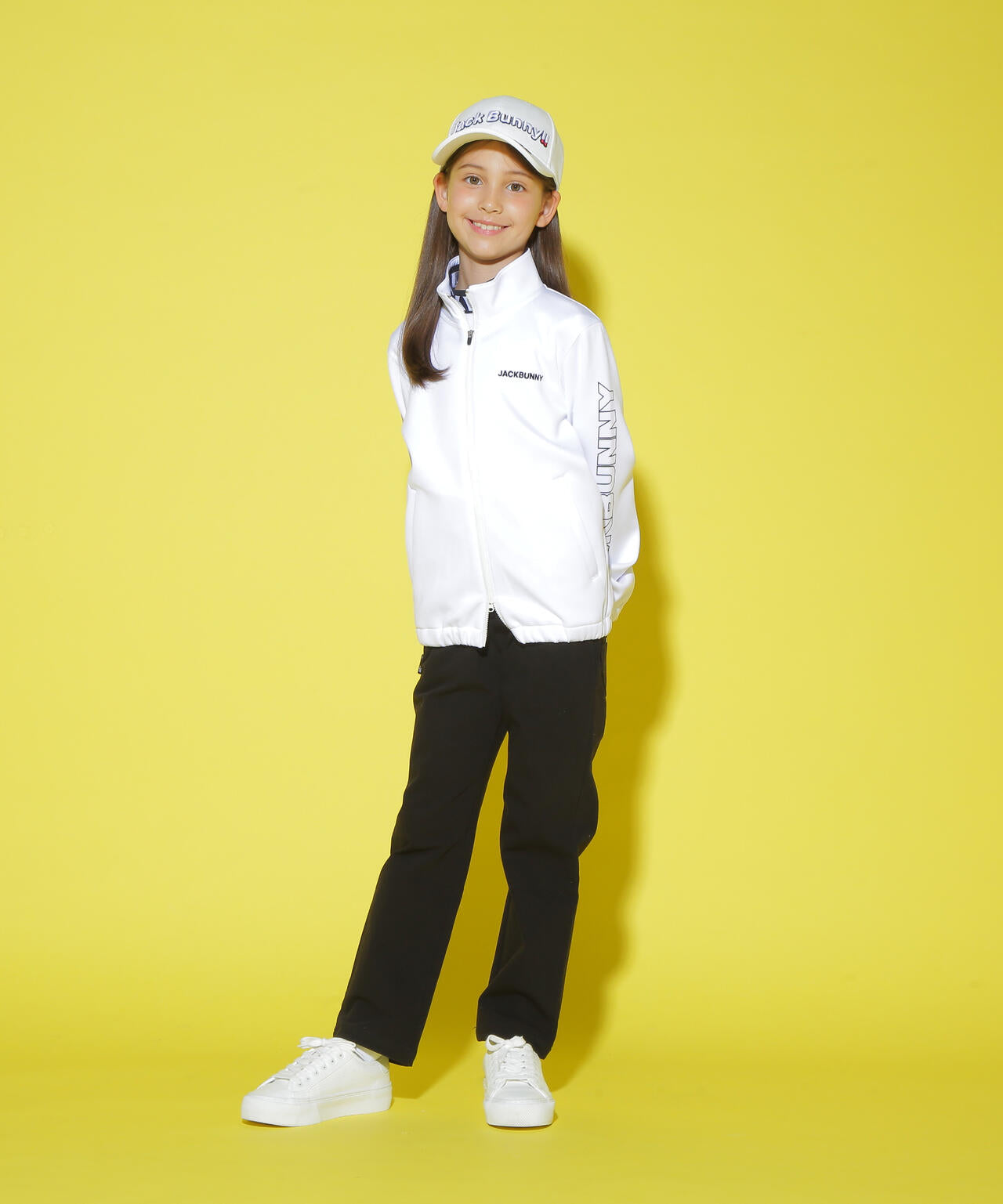 PEスムースボンディングツインブルゾン (ジュニア)