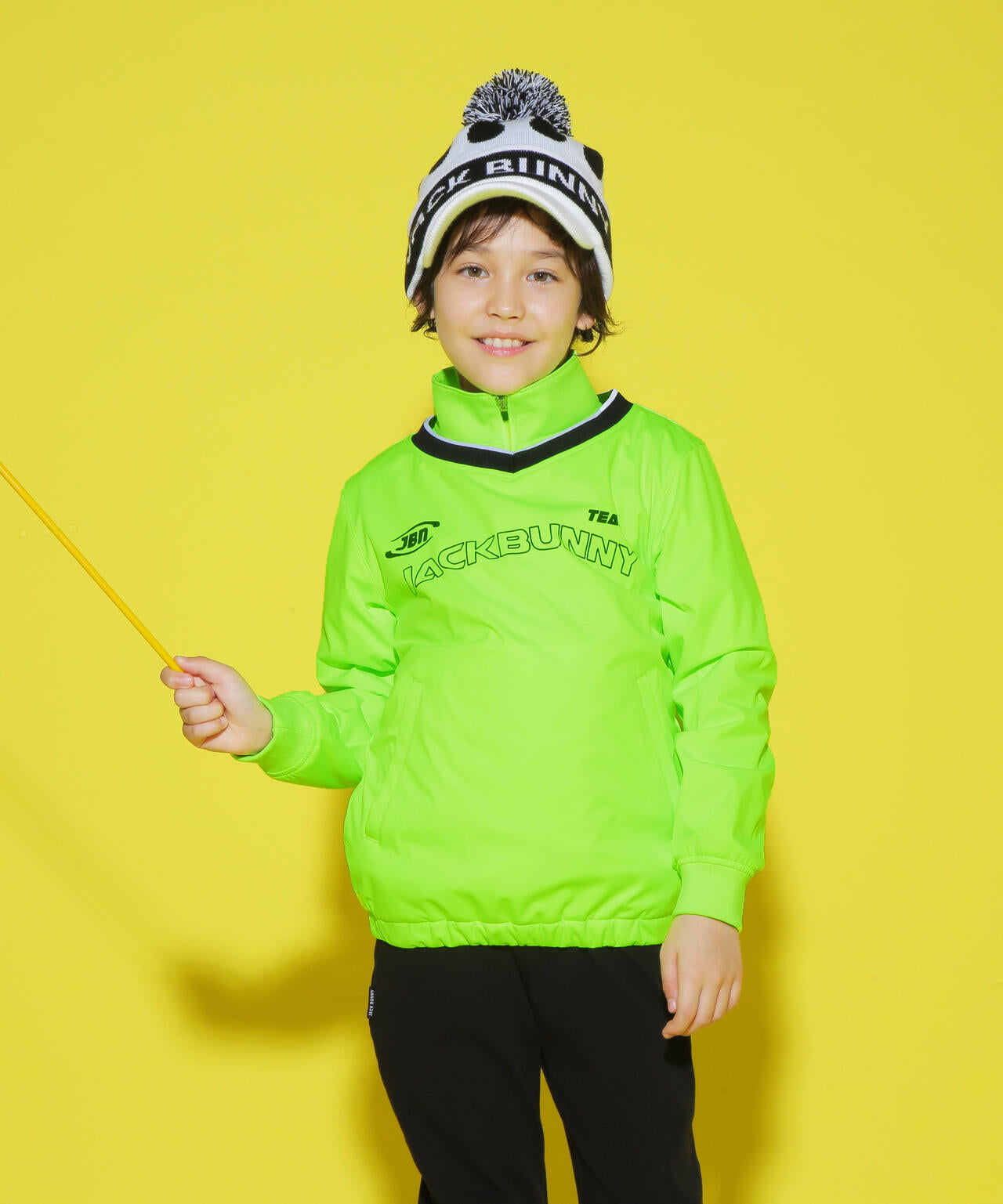 PEスムースボンディングツインブルゾン (ジュニア)