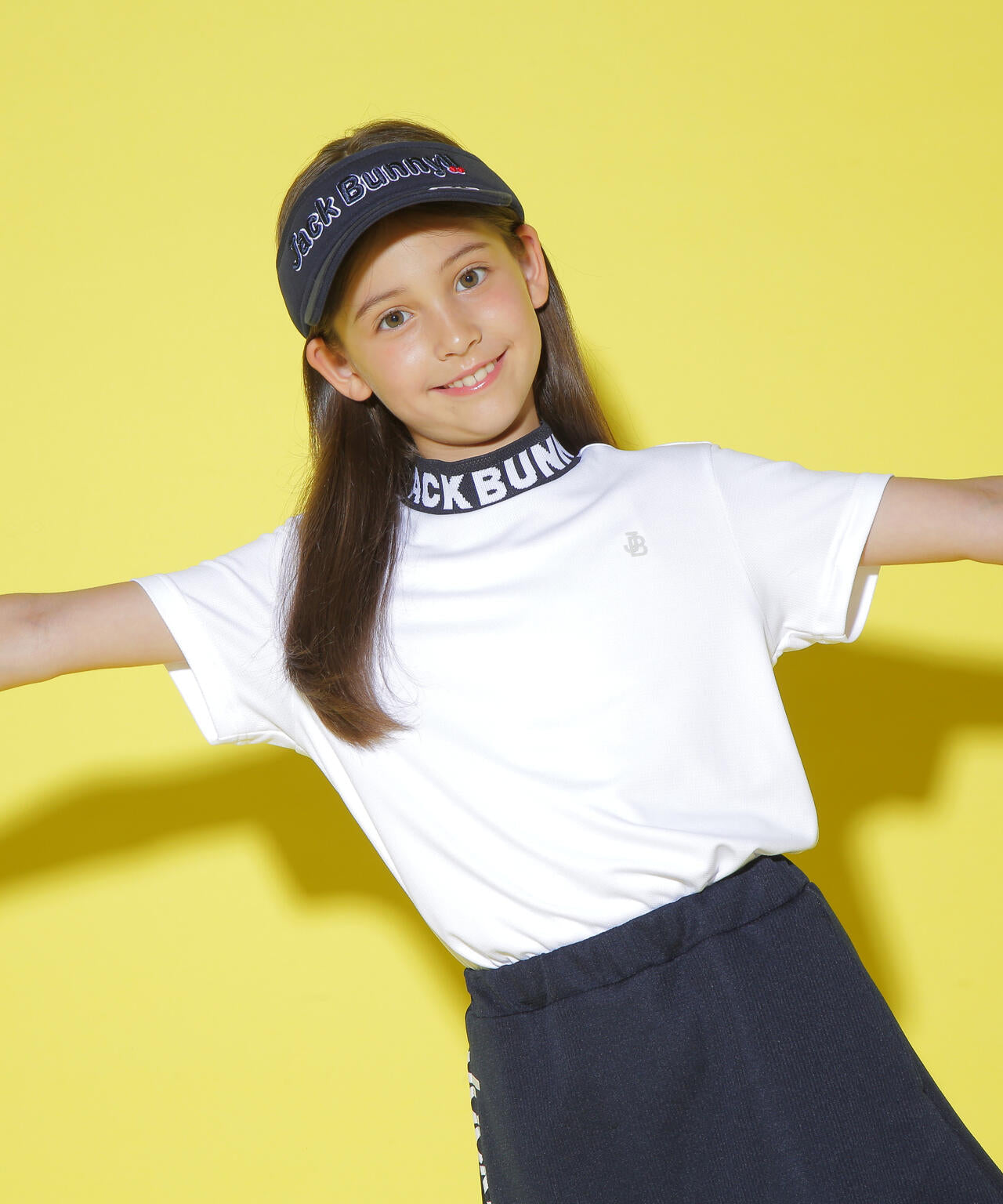 ダブルカノコ半袖カットソー (ジュニア)