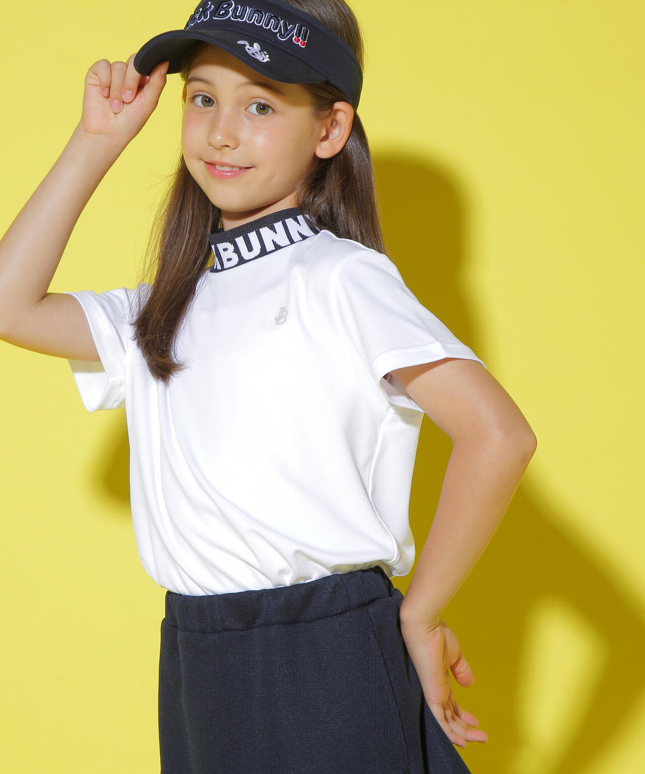 ダブルカノコ半袖カットソー (ジュニア)