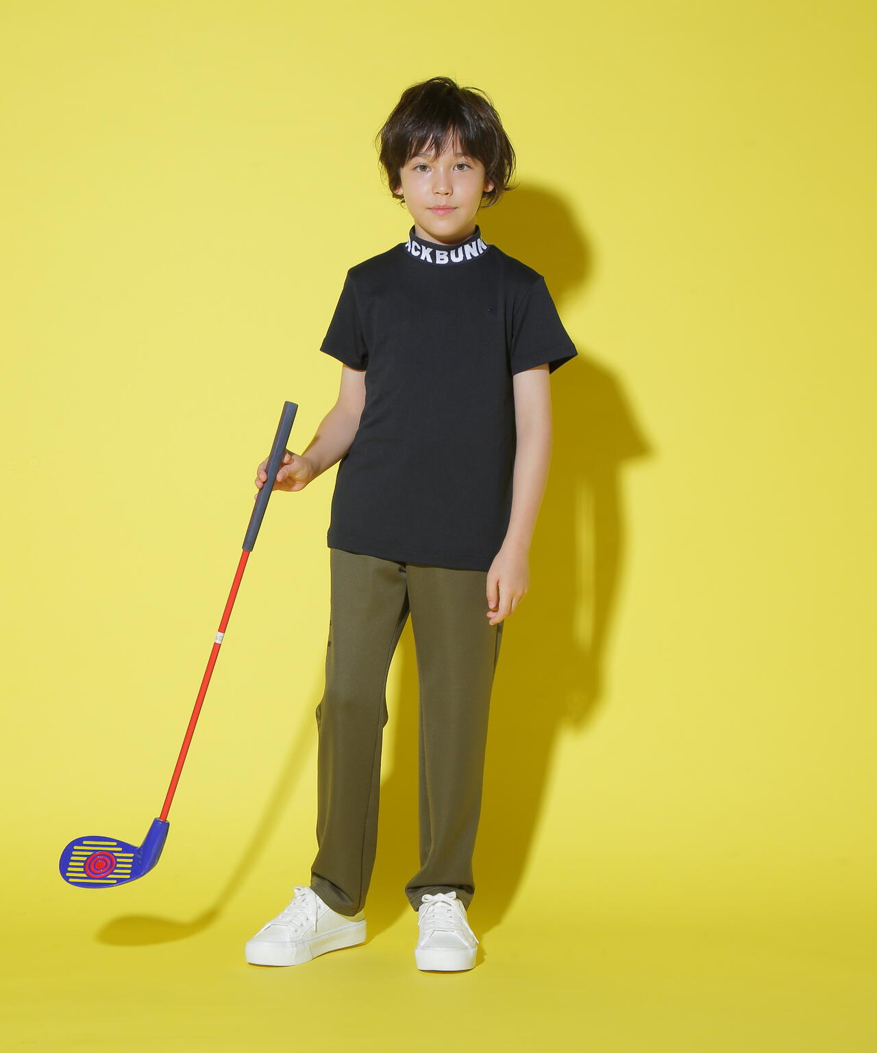 ダブルカノコ半袖カットソー (ジュニア)