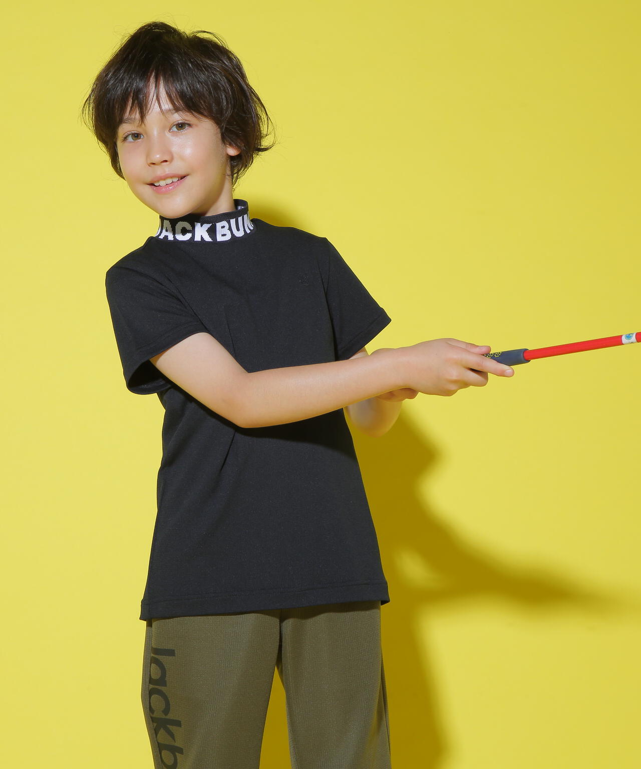 ダブルカノコ半袖カットソー (ジュニア)